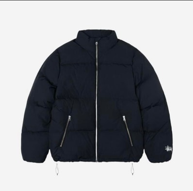 Stussy Down Puffer Nylon "Black"