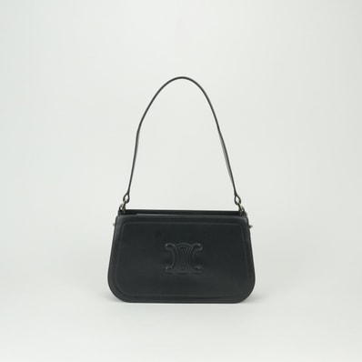 セリーヌ CELINE トリオンフ セリーヌ トリオンフ バッグ ショルダーバッグ ブラック Black 黒 ゴールド ヴィンテージ ハンドバッグ
