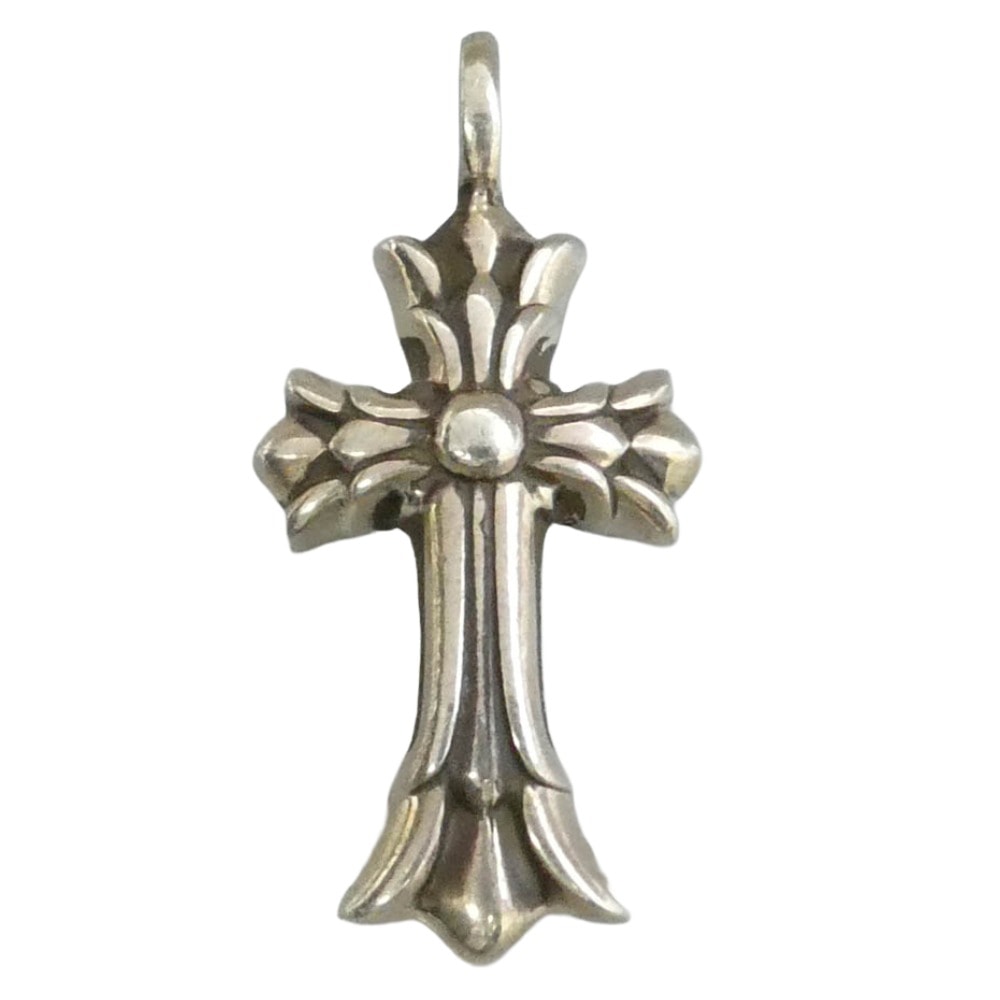 Chrome Hearts Double CH Cross Charm "Silver"