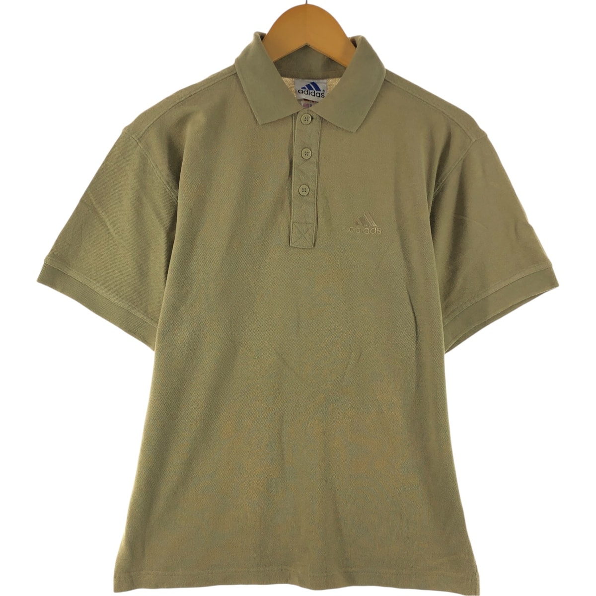 古着 90年代 アディダス adidas 半袖 ポロシャツ メンズL相当/eaa551567