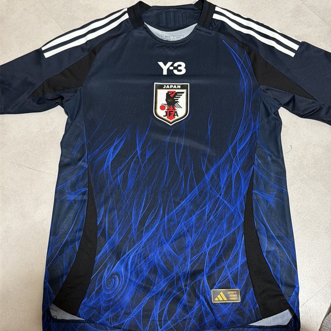 adidas Y-3 Japan National Soccer National Team 2024 Home Authentic Uniform "Legend Ink"
