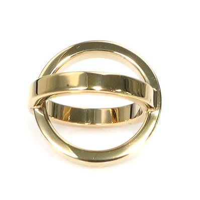 エルメス HERMES スカーフリング BIJOUTERIE FANTAISIE メタル ゴールド レディース【中古】 e61048a