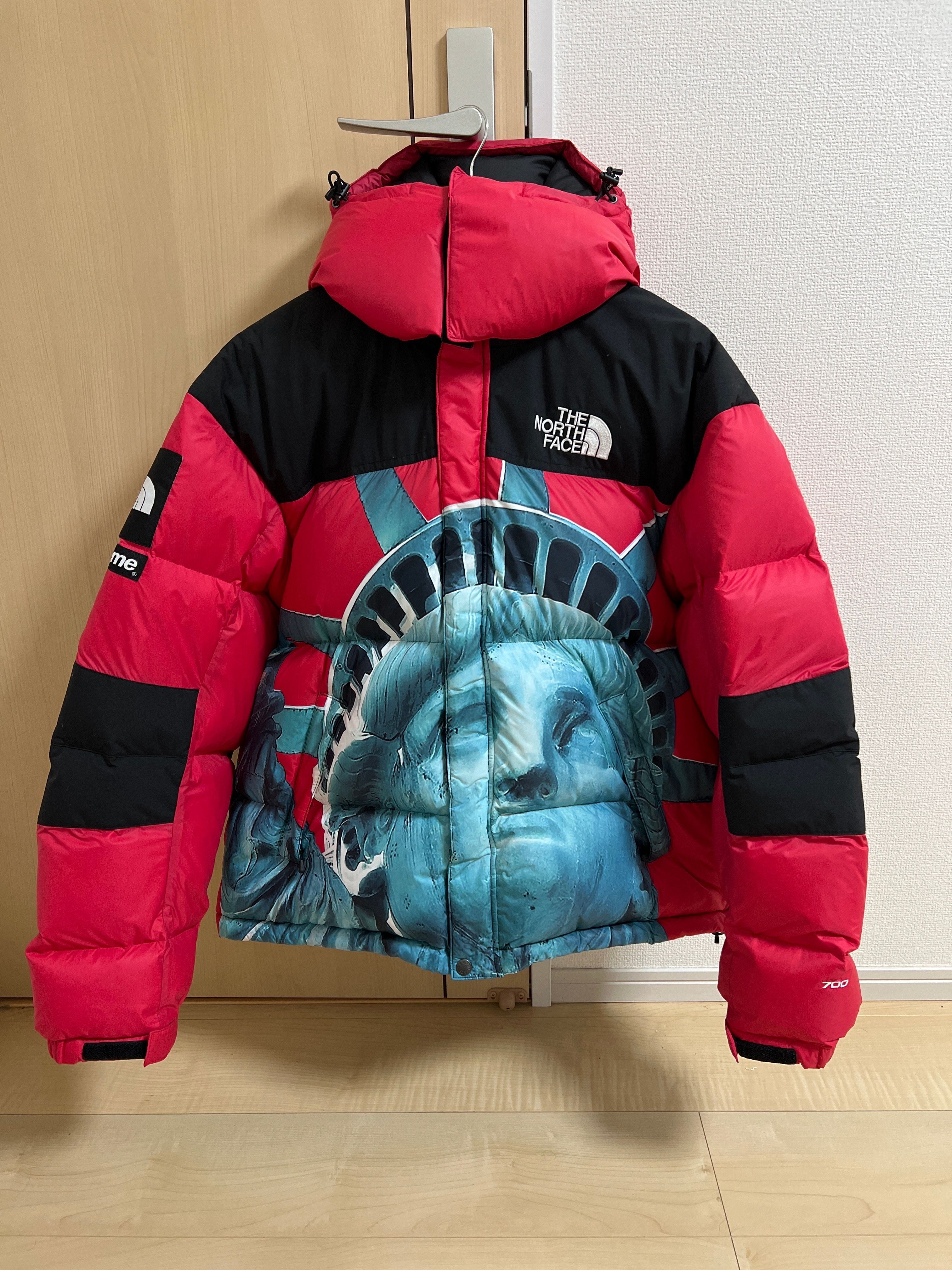Supreme x The North Face Statue of Liberty Baltoro Jacket "Red"