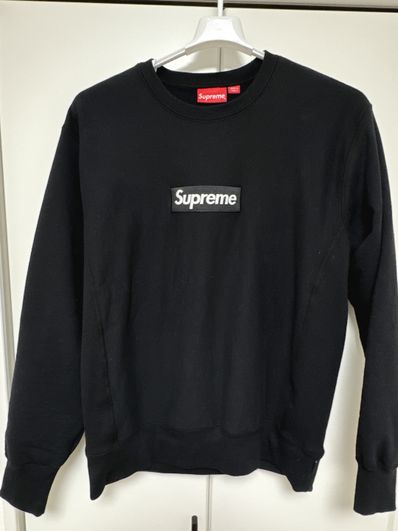 Supreme Box Logo Crewneck Sweatshirt "Black" (18FW)