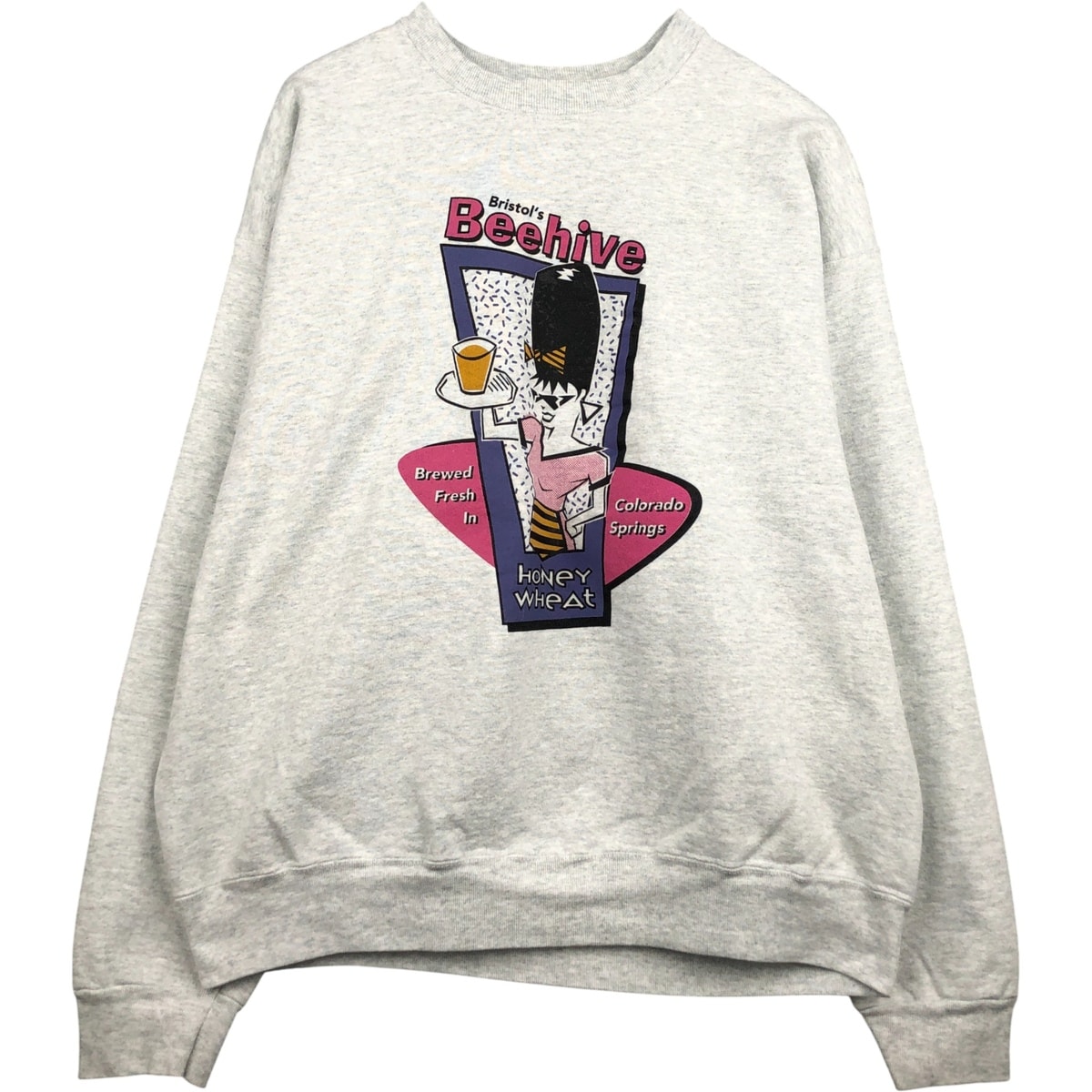 古着 90年代 フルーツオブザルーム FRUIT OF THE LOOM プリントスウェットシャツ トレーナー USA製 メンズXL相当 ヴィンテージ/eaa591082