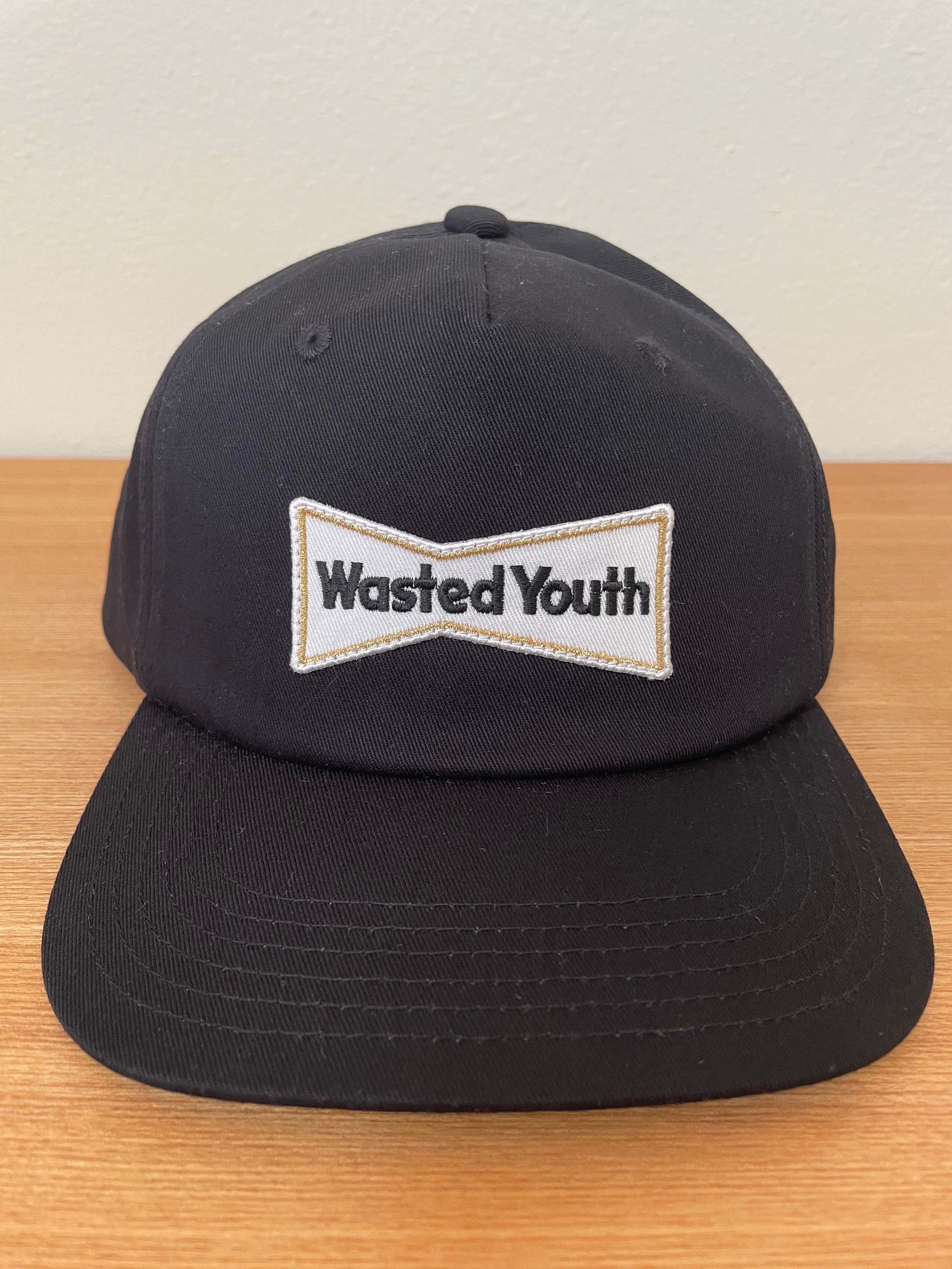 Wasted Youth 5 Panel Snapback Cap "Black" / VERDY