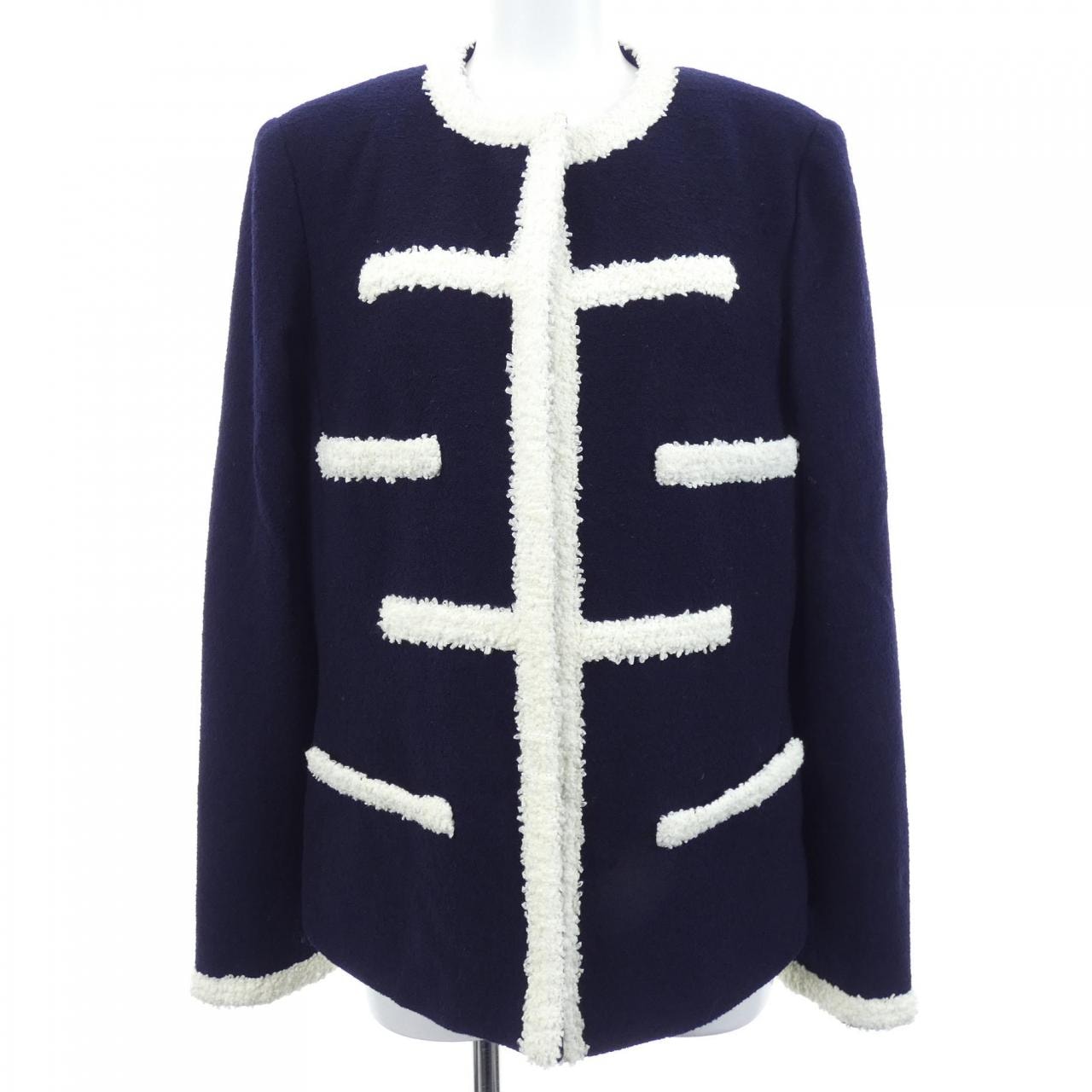 【ヴィンテージ】シャネル CHANEL P04294V03849 95C ノーカラージャケット