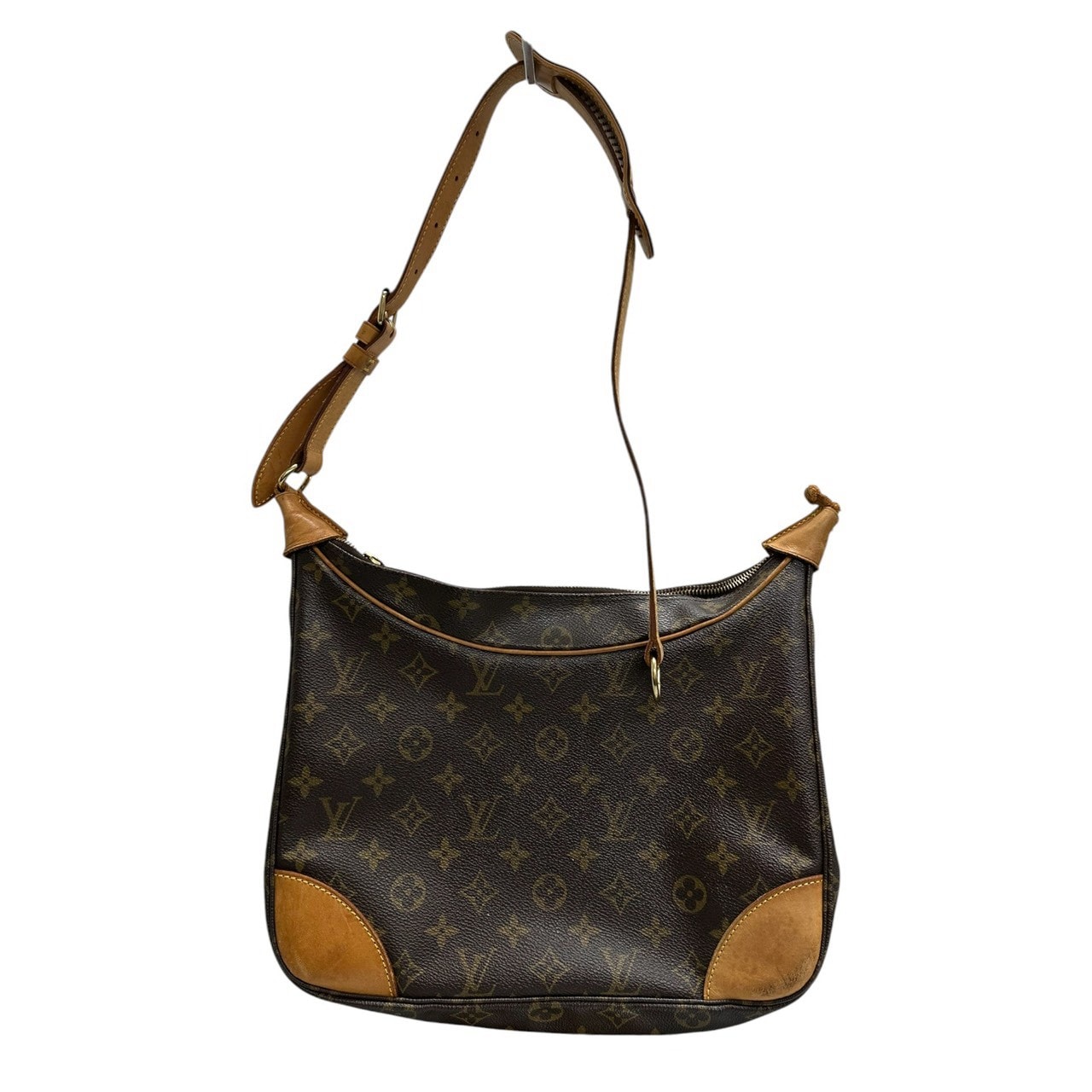 LOUIS VUITTON ルイヴィトン モノグラム ブラウン ゴールド金具 PVC ショルダーバッグ S1-00214 【中古】