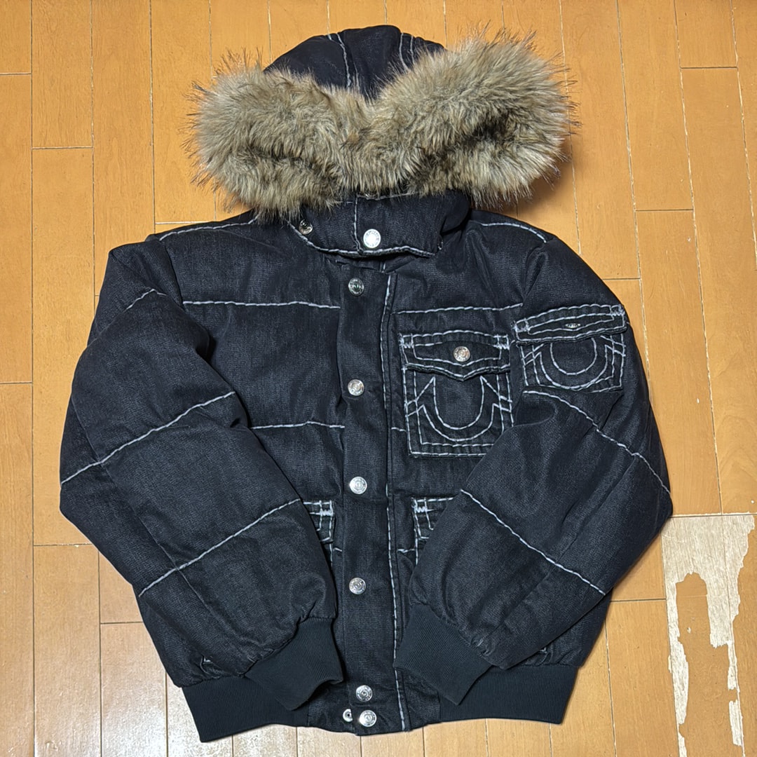 Supreme x True Religion Puffer Jacket "Black"