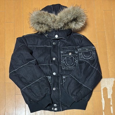 Supreme x True Religion Puffer Jacket "Black"