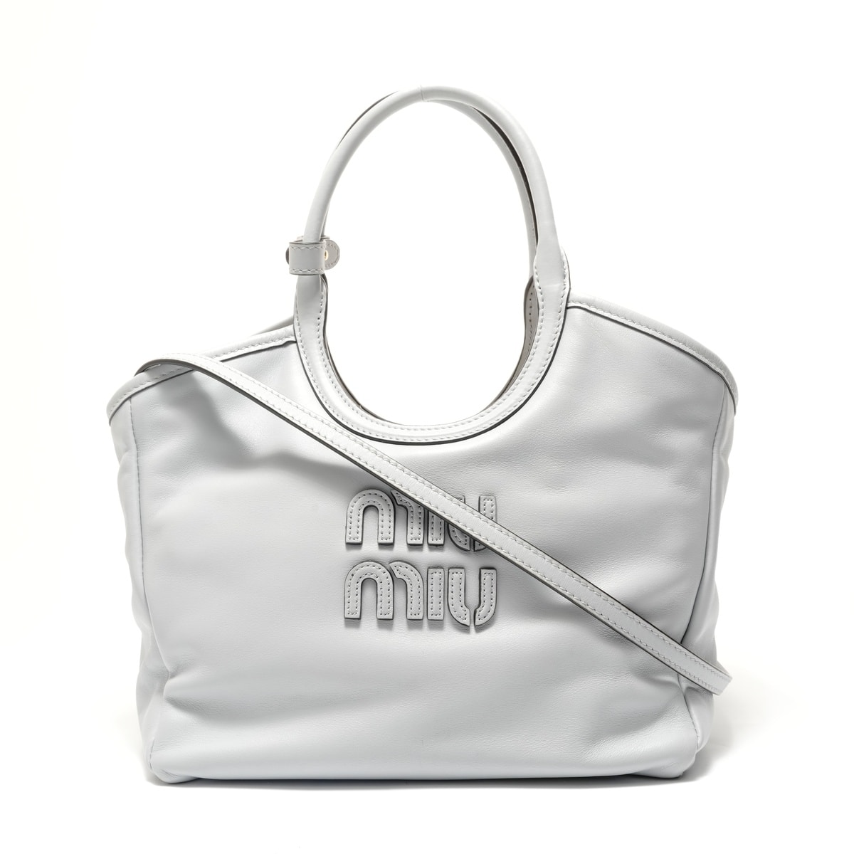 ミュウ ミュウ Miu Miu アイビー 2WAY ハンドバッグ【中古】
