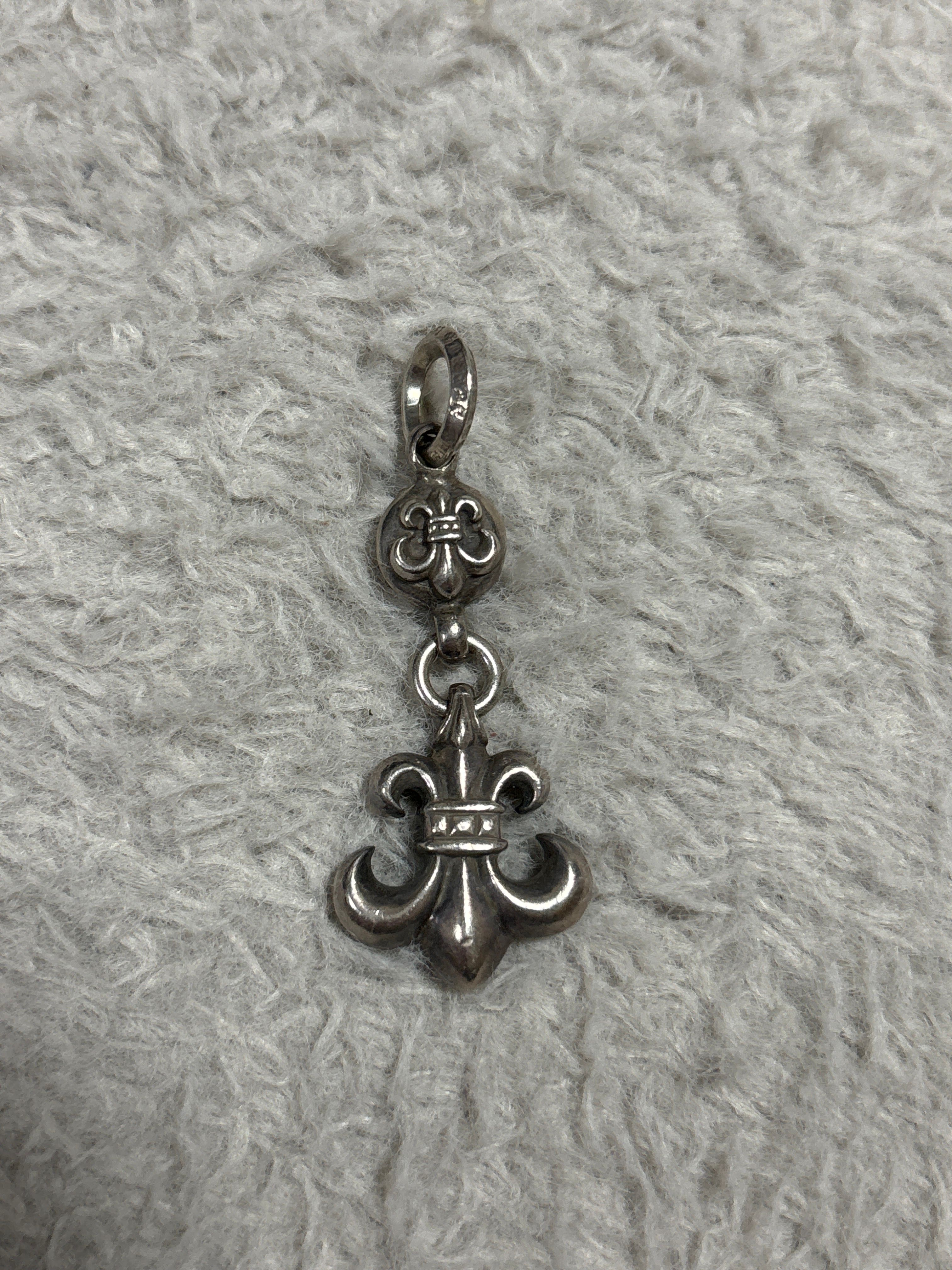 Chrome Hearts 1 Ball BS Flare Charm "Silver"