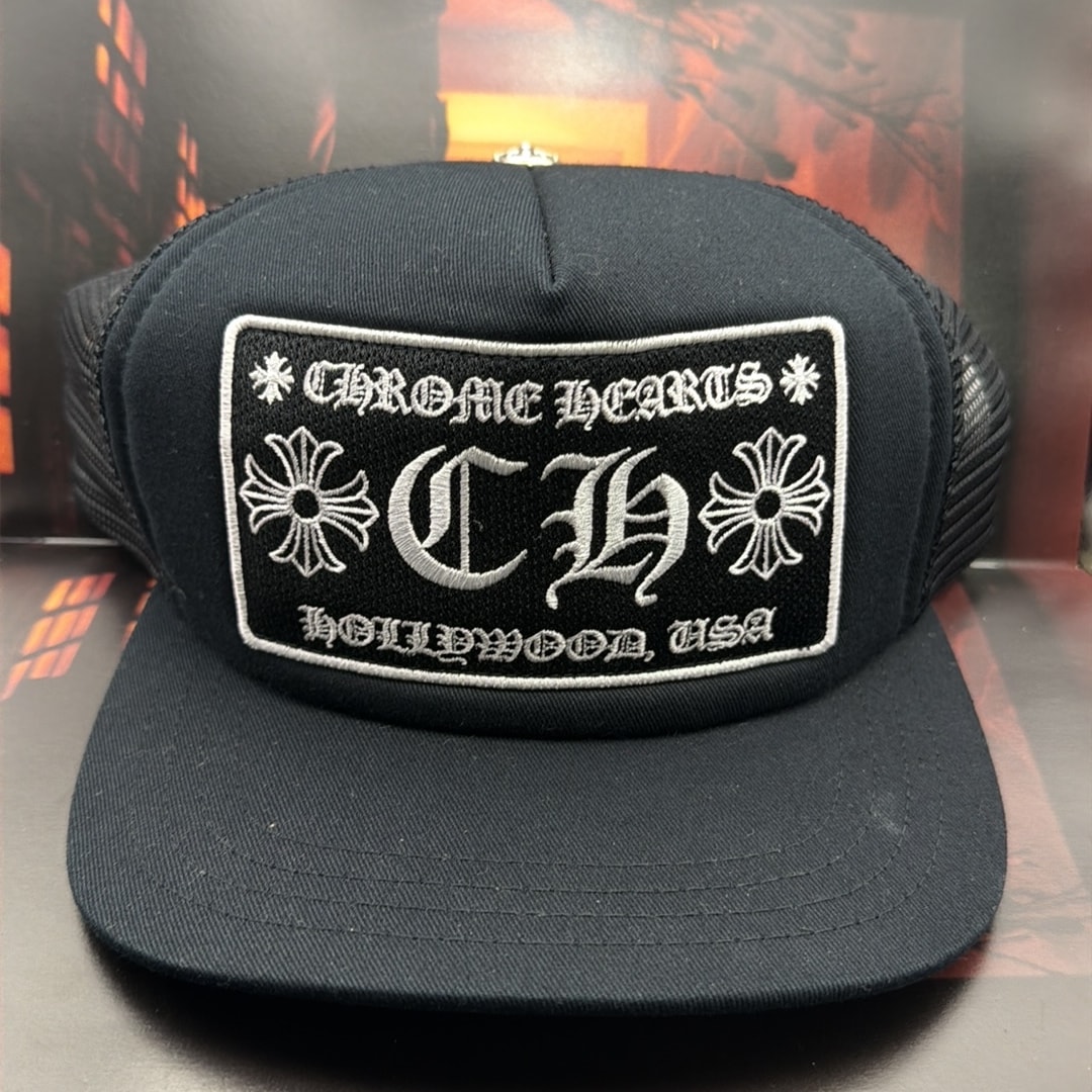 Chrome Hearts Trucker Cap CH "Black"