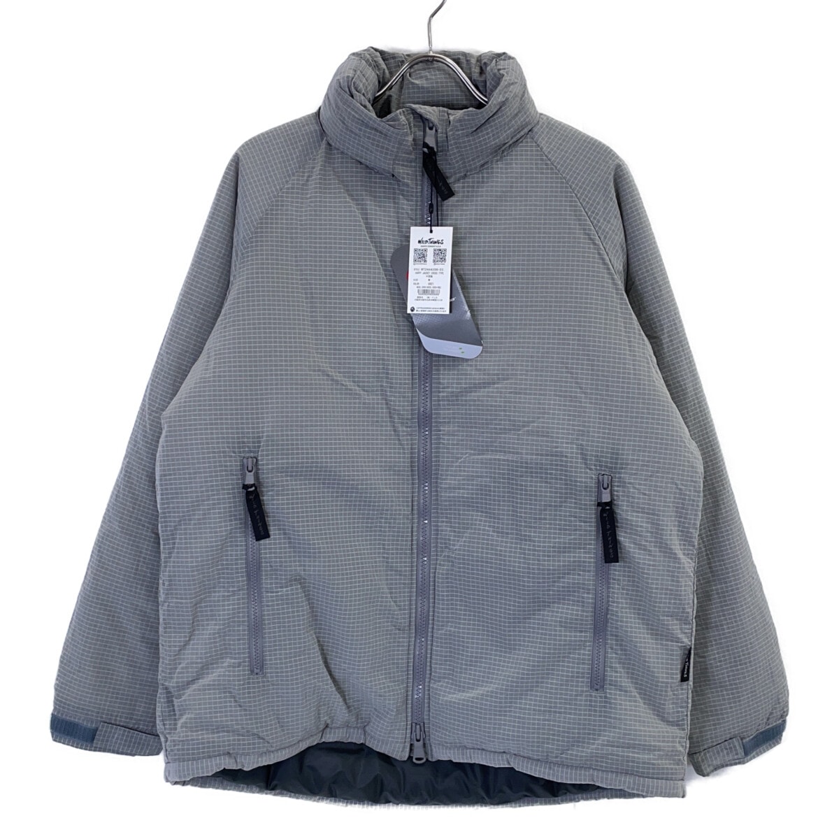 ワイルドシングス WT24443SN-EC グレー HAPPY JACKET CROSS TYPE ハッピージャケット クロス タイプ M