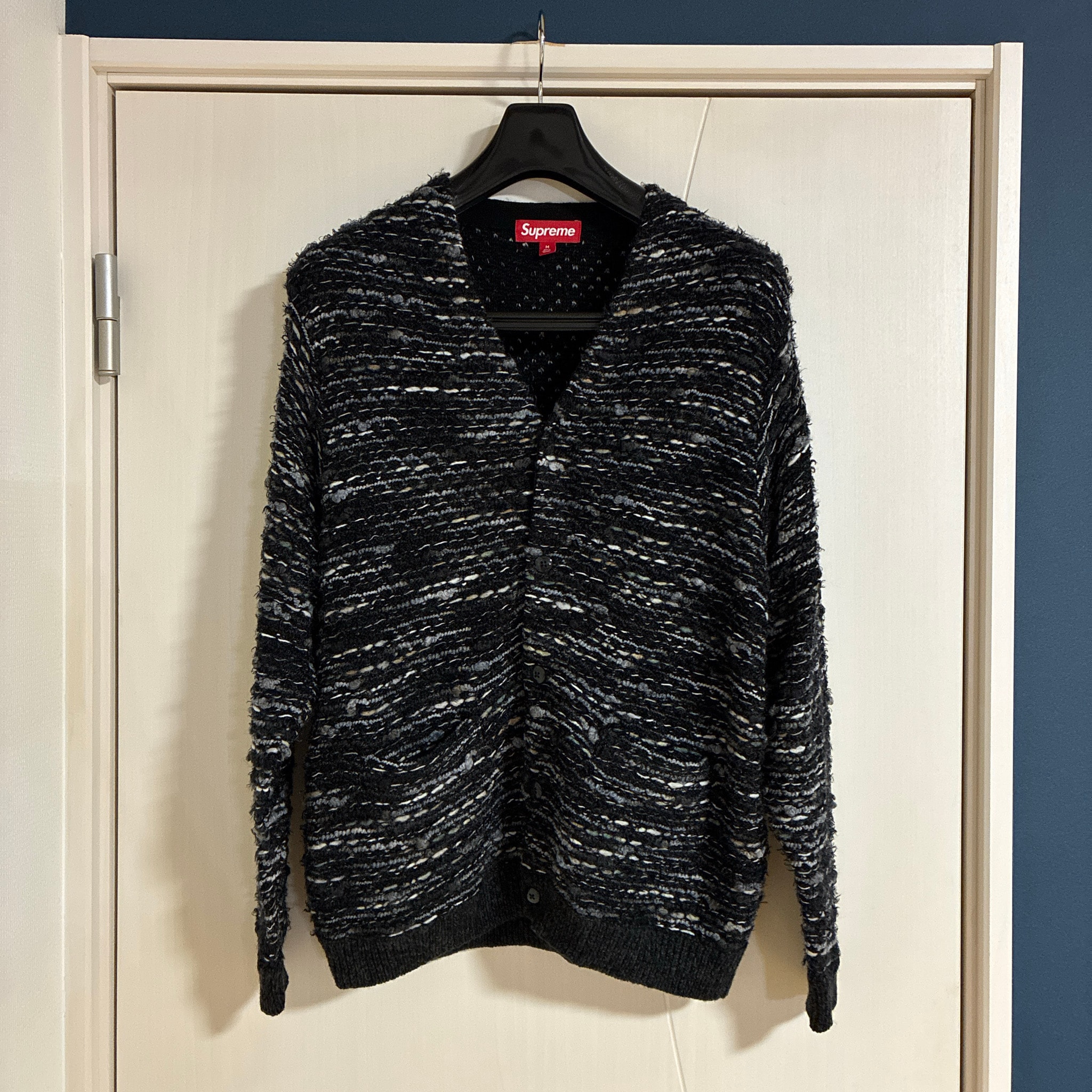 Supreme Textured Cardigan "Black"