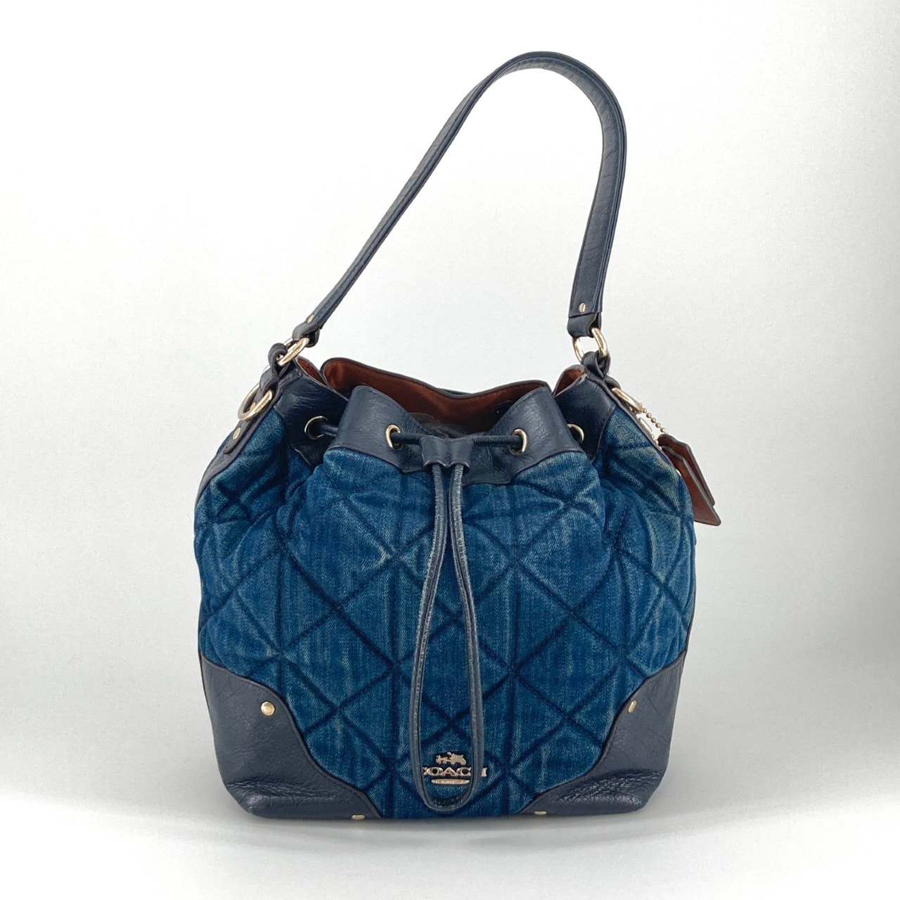 COACH(コーチ) F37242 ショルダーバッグ デニム