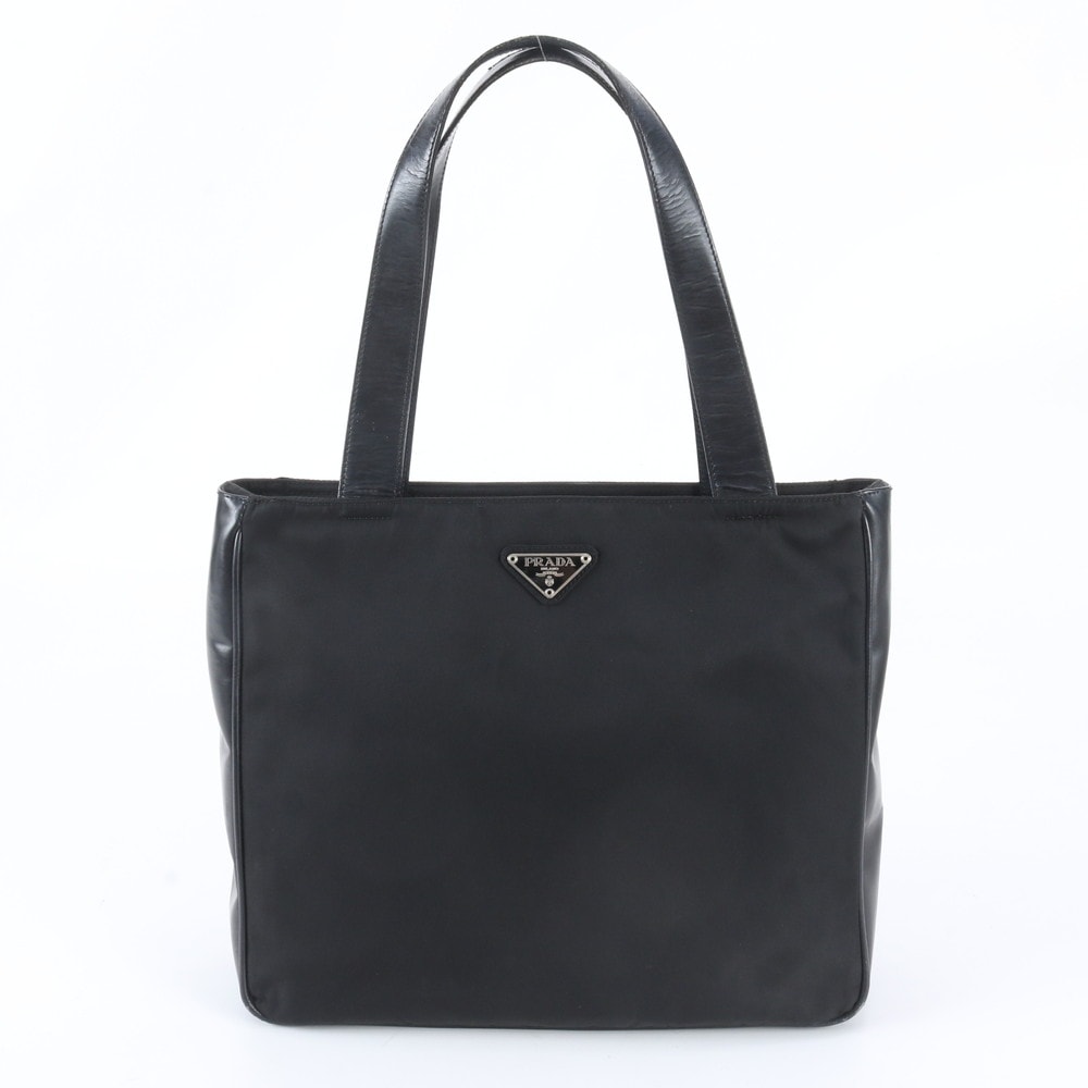 ■美品 プラダ テスート ナイロントライアングルロゴトート バッグ