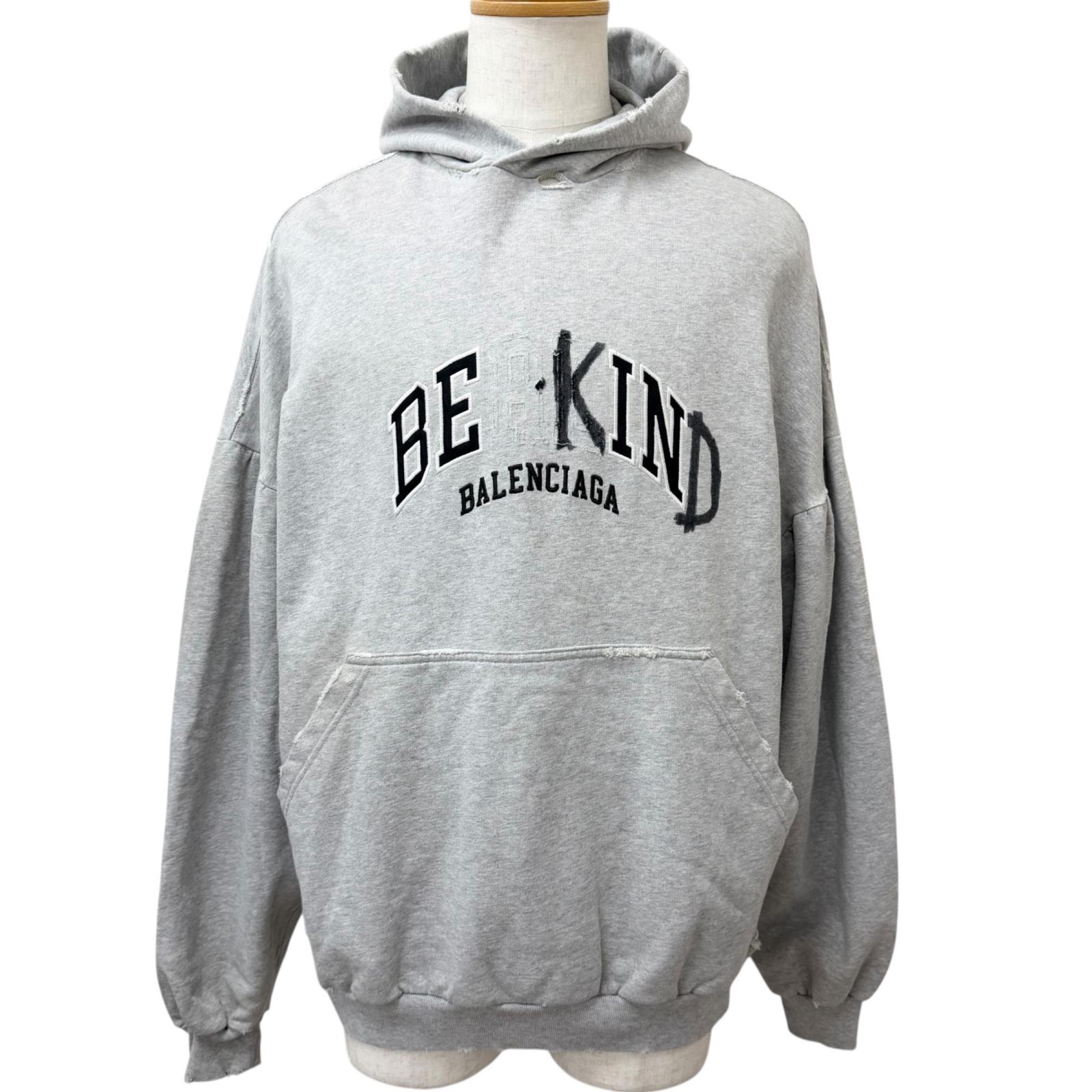 極美品 バレンシアガ パーカー ROUNT HOODIE 1 761458