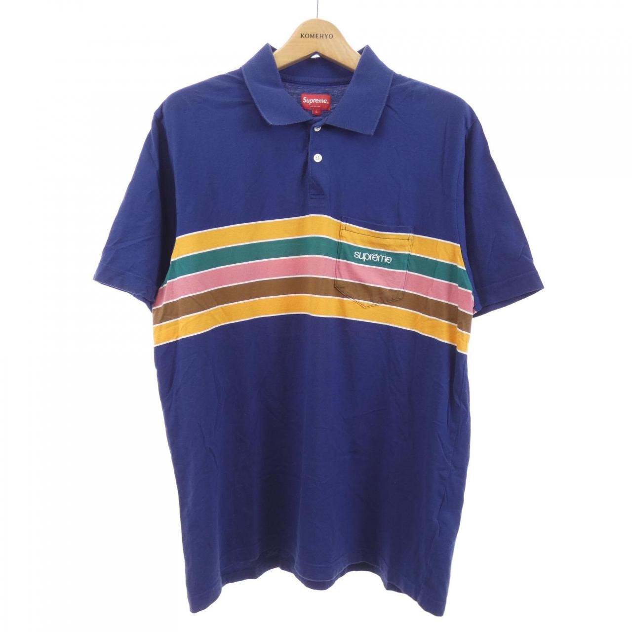 シュプリーム SUPREME Chest Stripes ポロシャツ