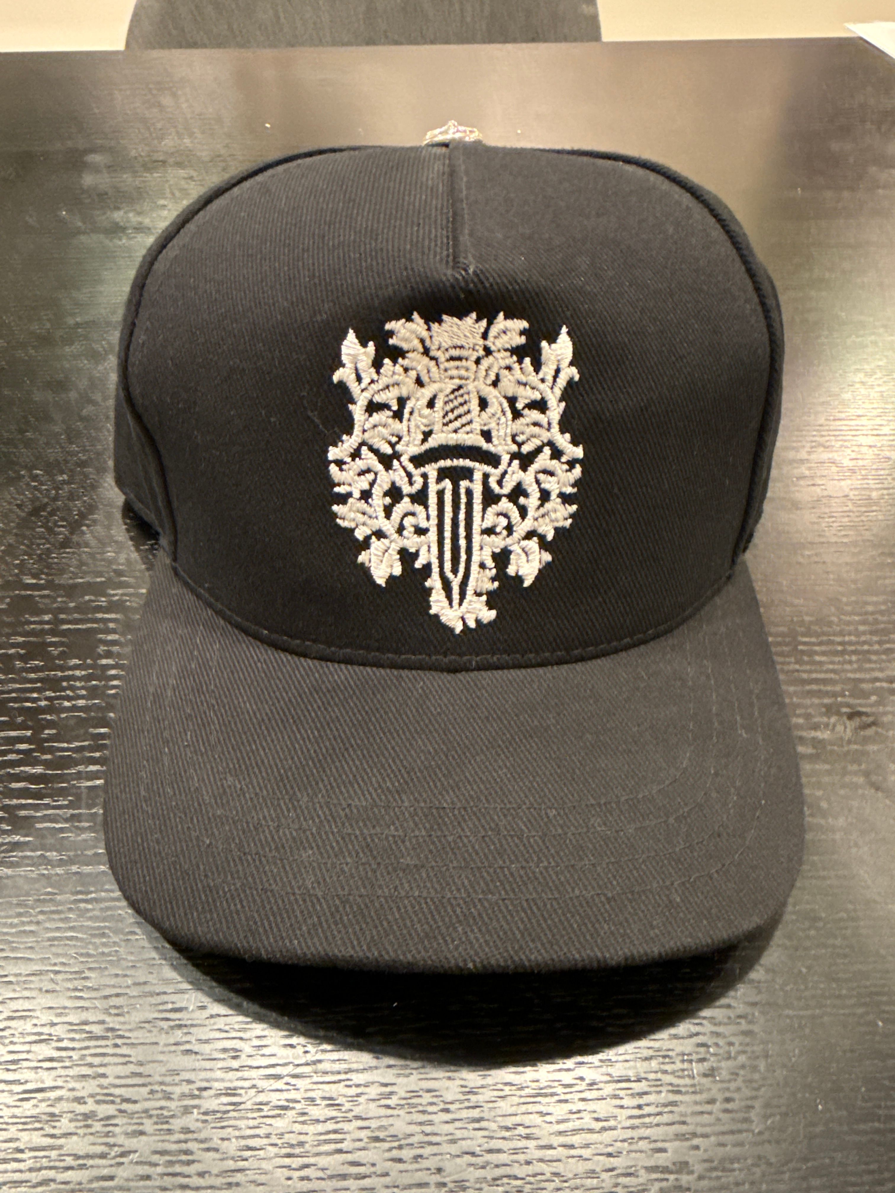 Chrome Hearts Baseball Denim Cap Dogger "Black/White"