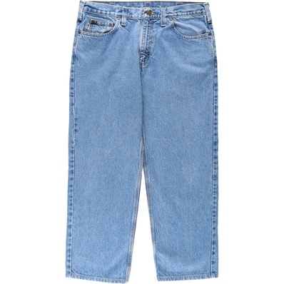 古着 カーハート Carhartt ストレートデニムパンツ メンズw36相当/eaa631153