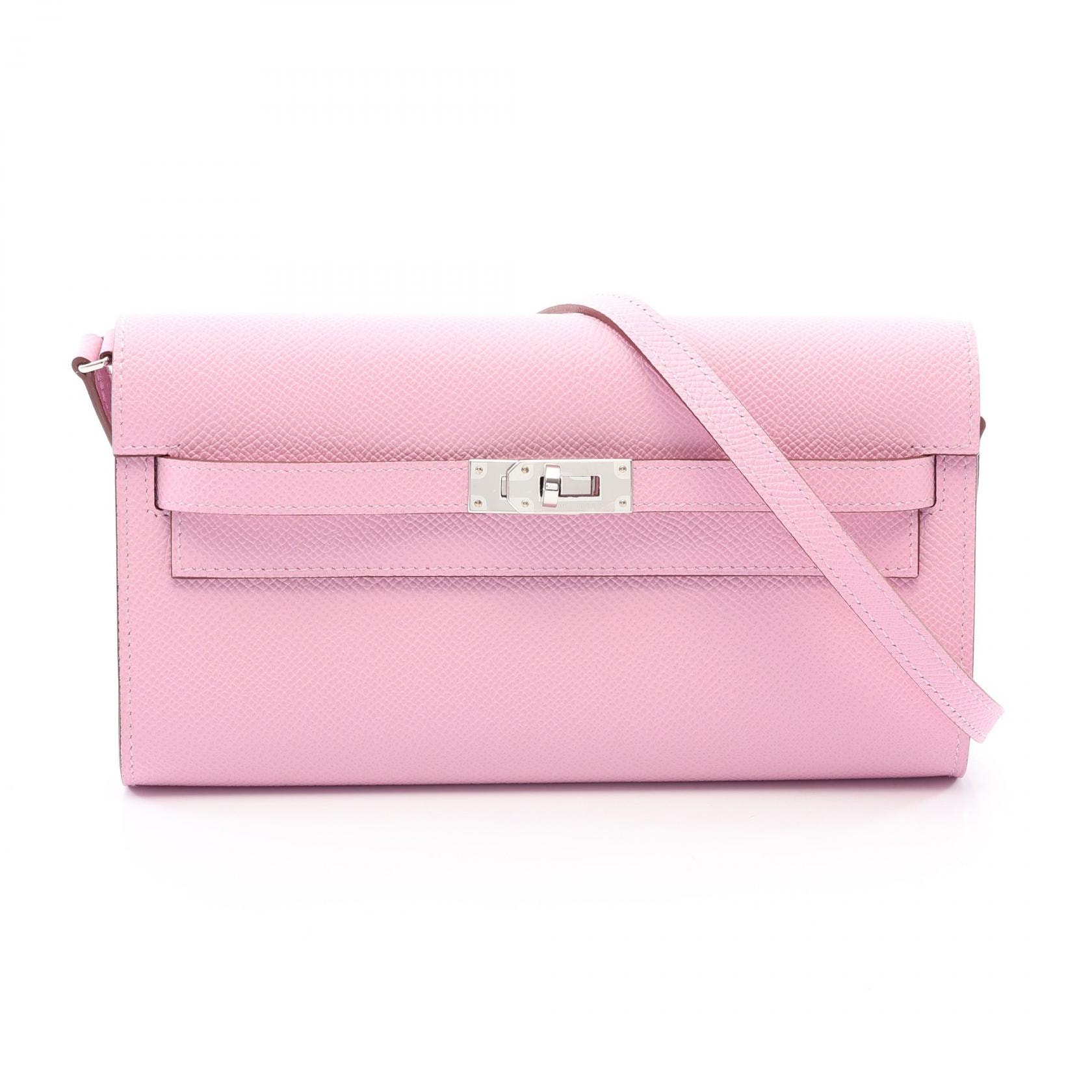 エルメス HERMES ケリートゥーゴー モーヴシルベストル ショルダーバッグ バッグ ヴォーエプソン ヴォーエプソン ピンク K刻印(2025年製造) レディース ピンク系 【中古】