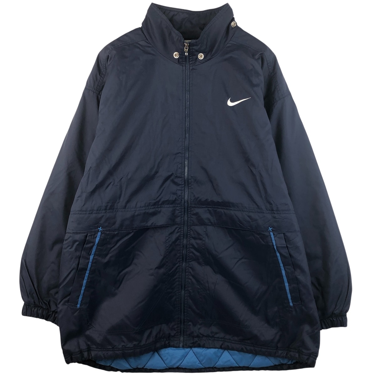 古着 90年代 ナイキ NIKE バックロゴ 中綿ジャケット パファージャケット メンズXL相当 ヴィンテージ/eaa609155