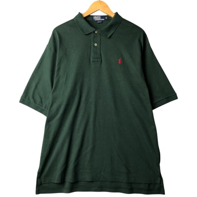 古着 ラルフローレン Ralph Lauren POLO by Ralph Lauren 半袖 ポロシャツ USA製 メンズXL相当/eaa563889