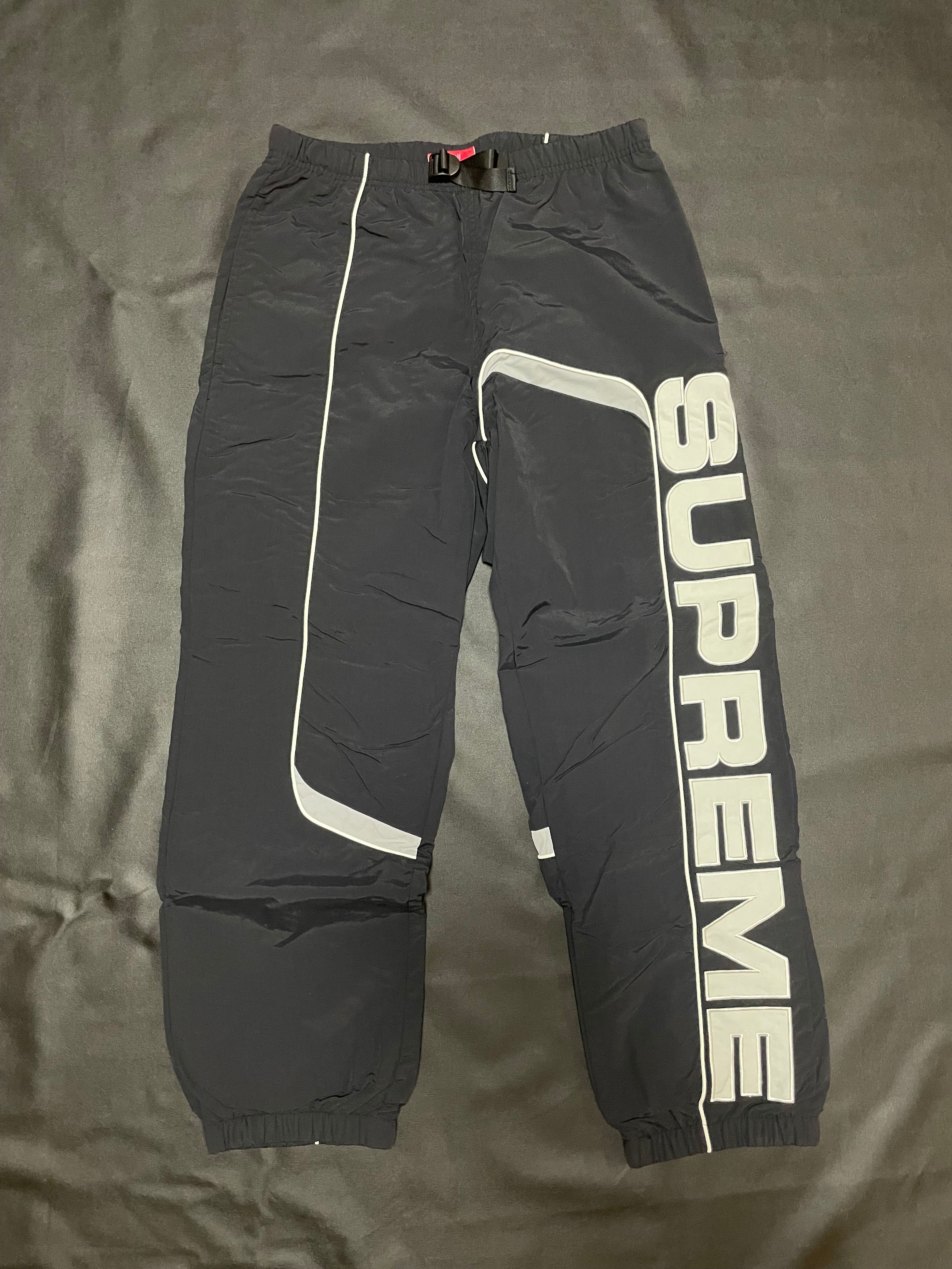 Supreme ナイロントラックパンツS Paneled Belted XL S Paneled Belted Track Pant | Supreme 21fw
