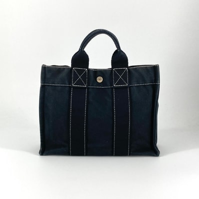 HERMES(エルメス) ドーヴィルPM ハンドバッグ ブラック