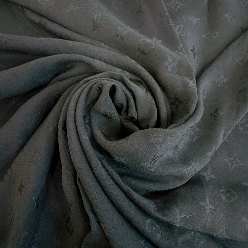 ルイヴィトン LOUIS VUITTON スカーフ モノグラム ネイビー