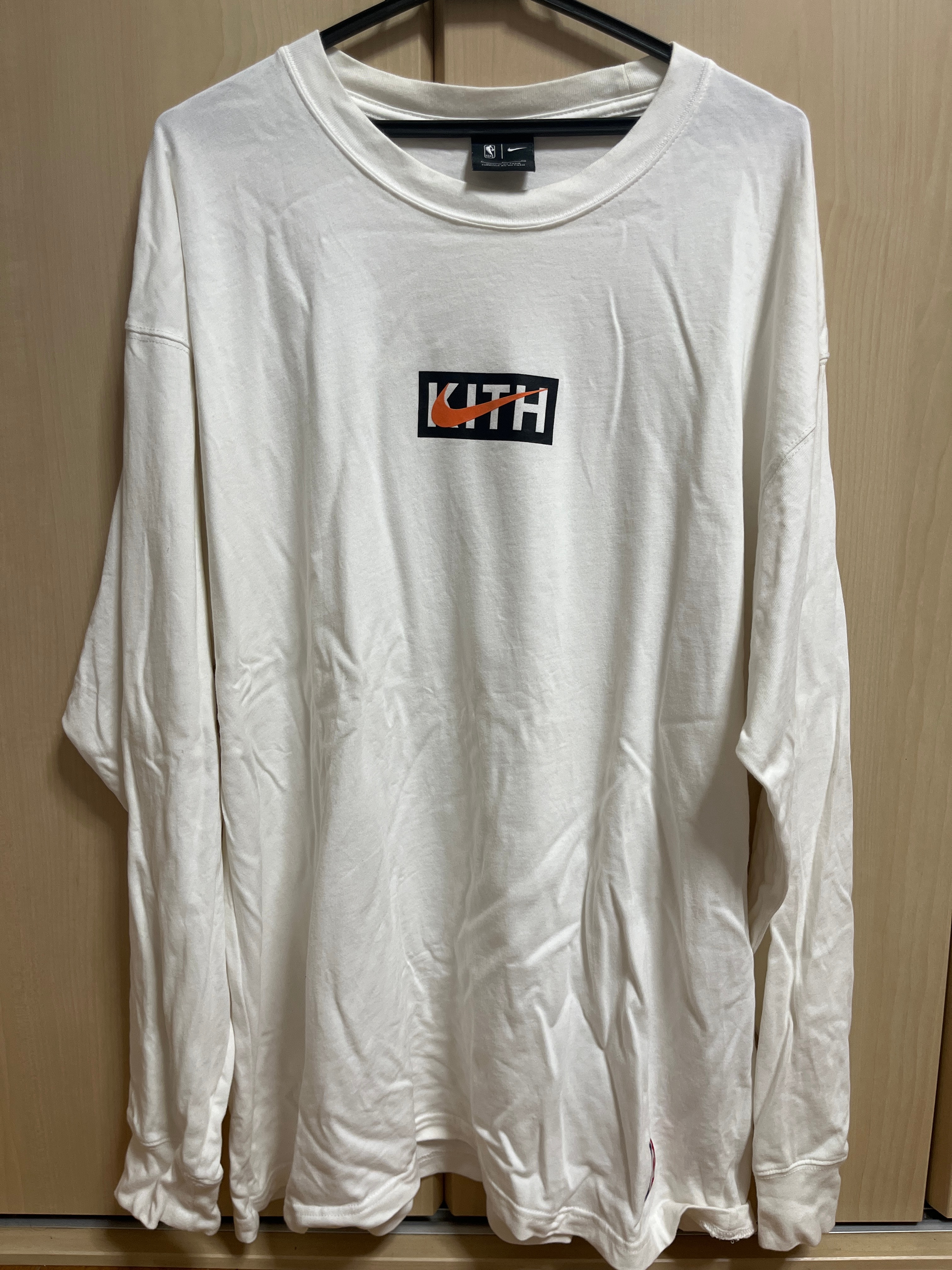 Kith Nike for New York Knicks L/S Tee "White"