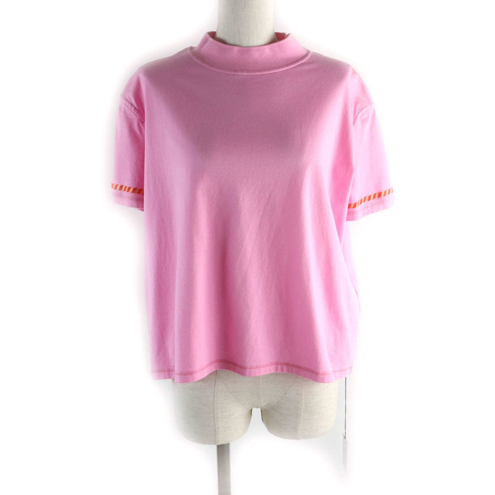 未使用品 エルメス 半袖Tシャツ Canoe ピンク 36 3E4621DL