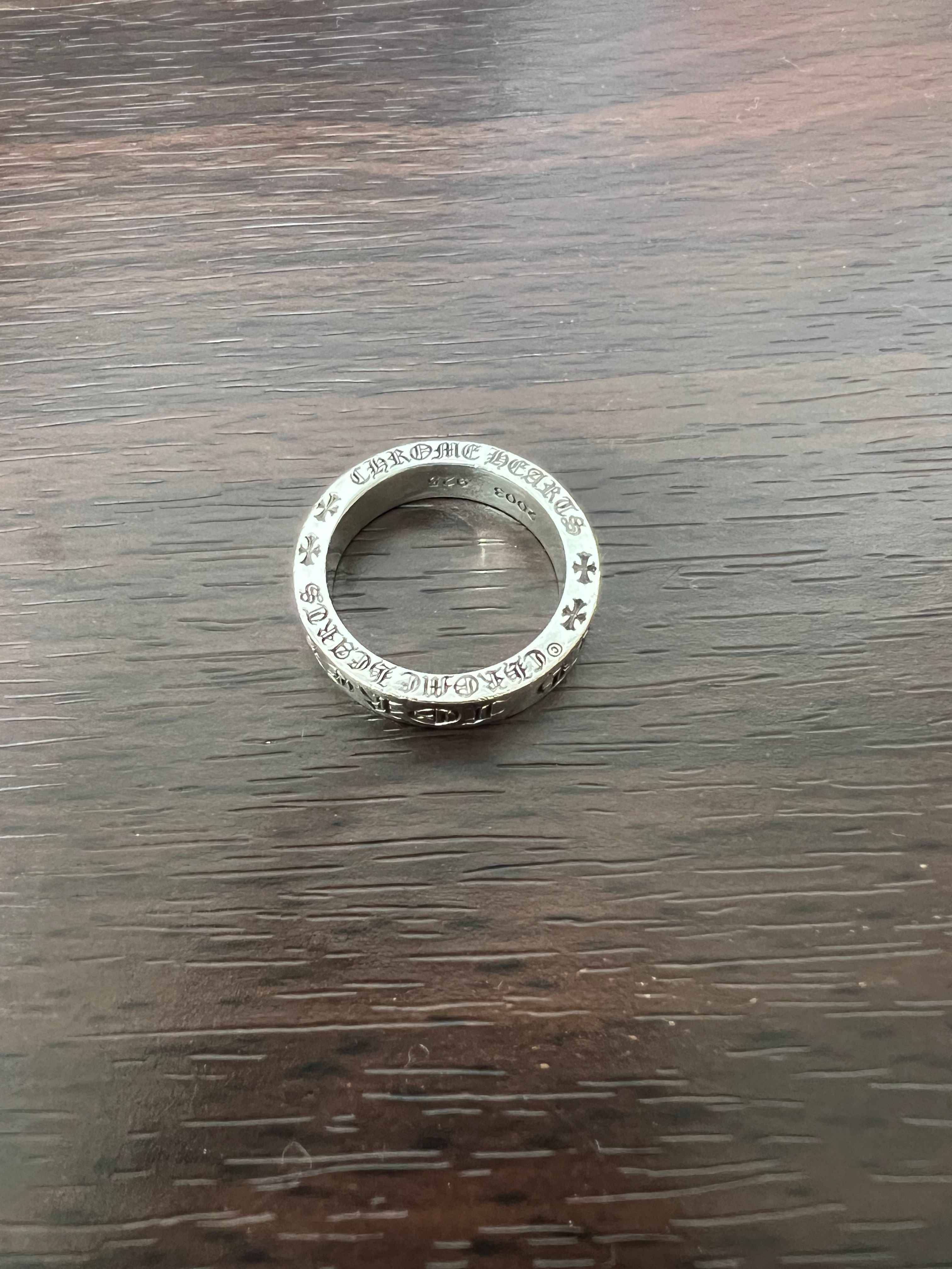 Chrome Hearts Spacer Ring 6mm CH Forever "Silver"