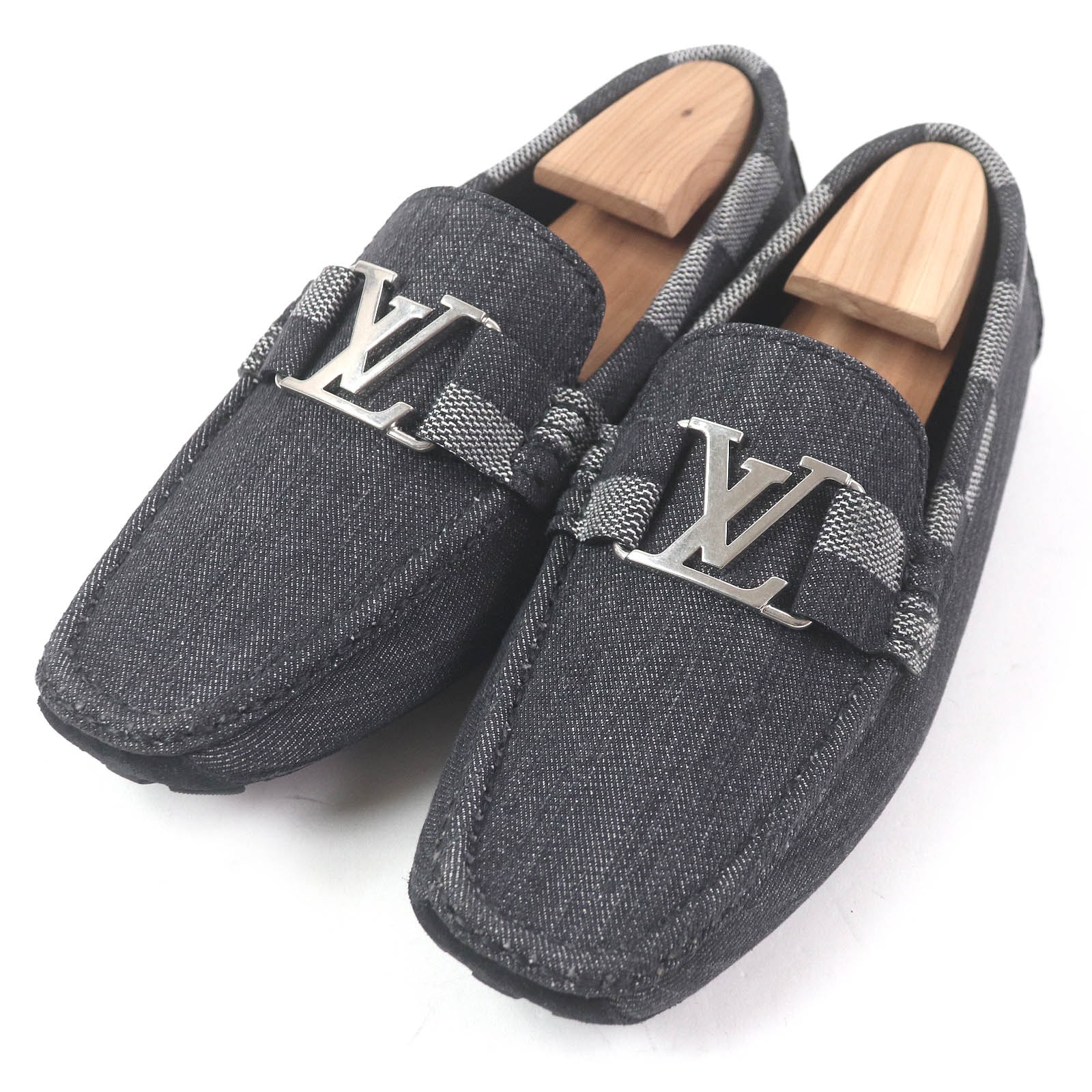 未使用に近い】極美品 ルイヴィトン ドライビングシューズ LV