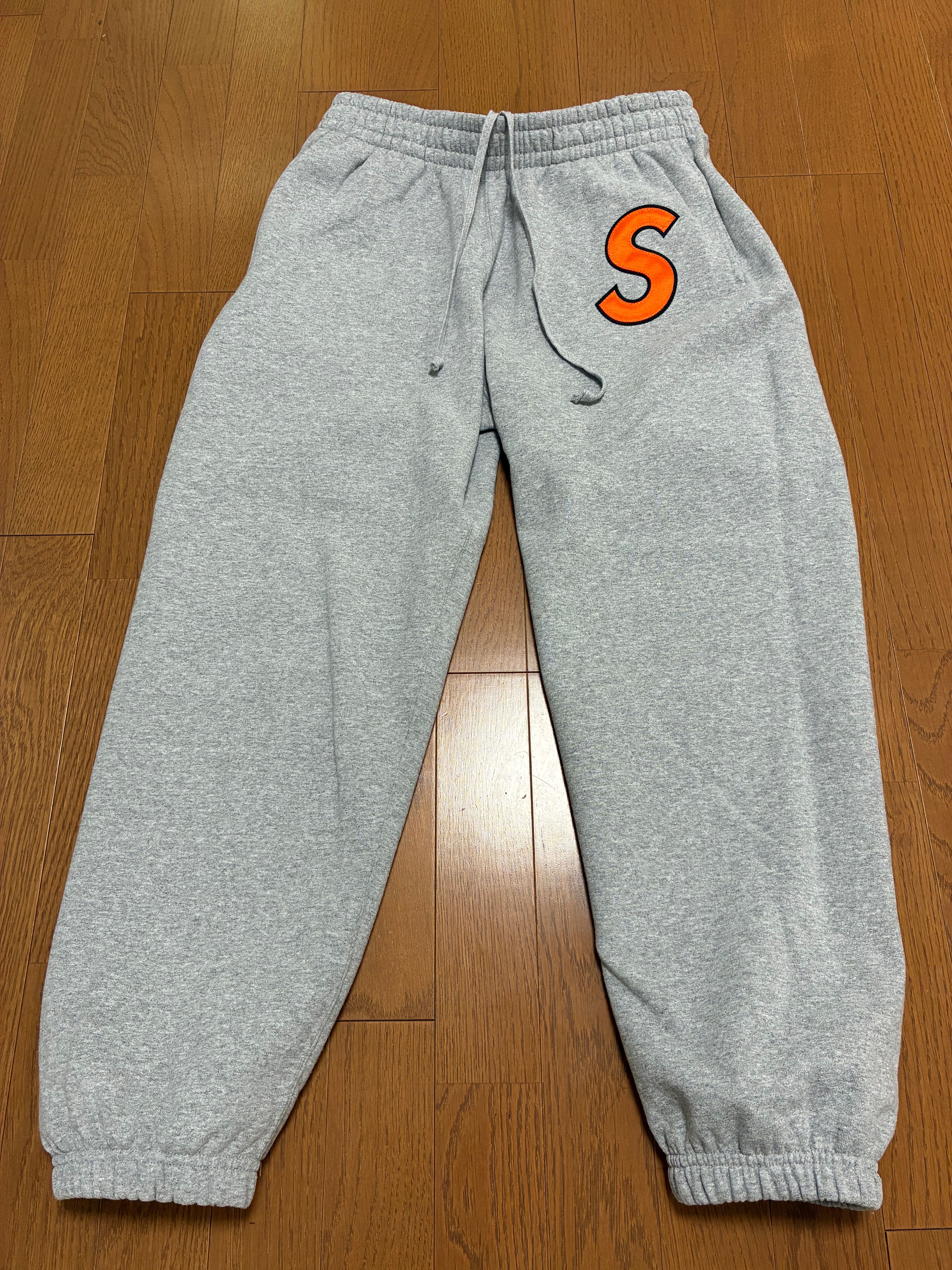 Supreme S Logo Sweatpant "Heather Grey"