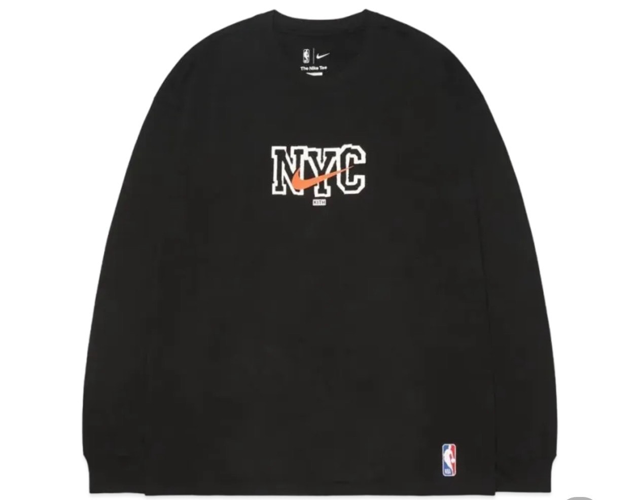 Kith x Nike x New York Knicks L/S Tee "Black"