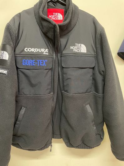 Supreme x The North Face Expedition Fleece Jacket "Black"