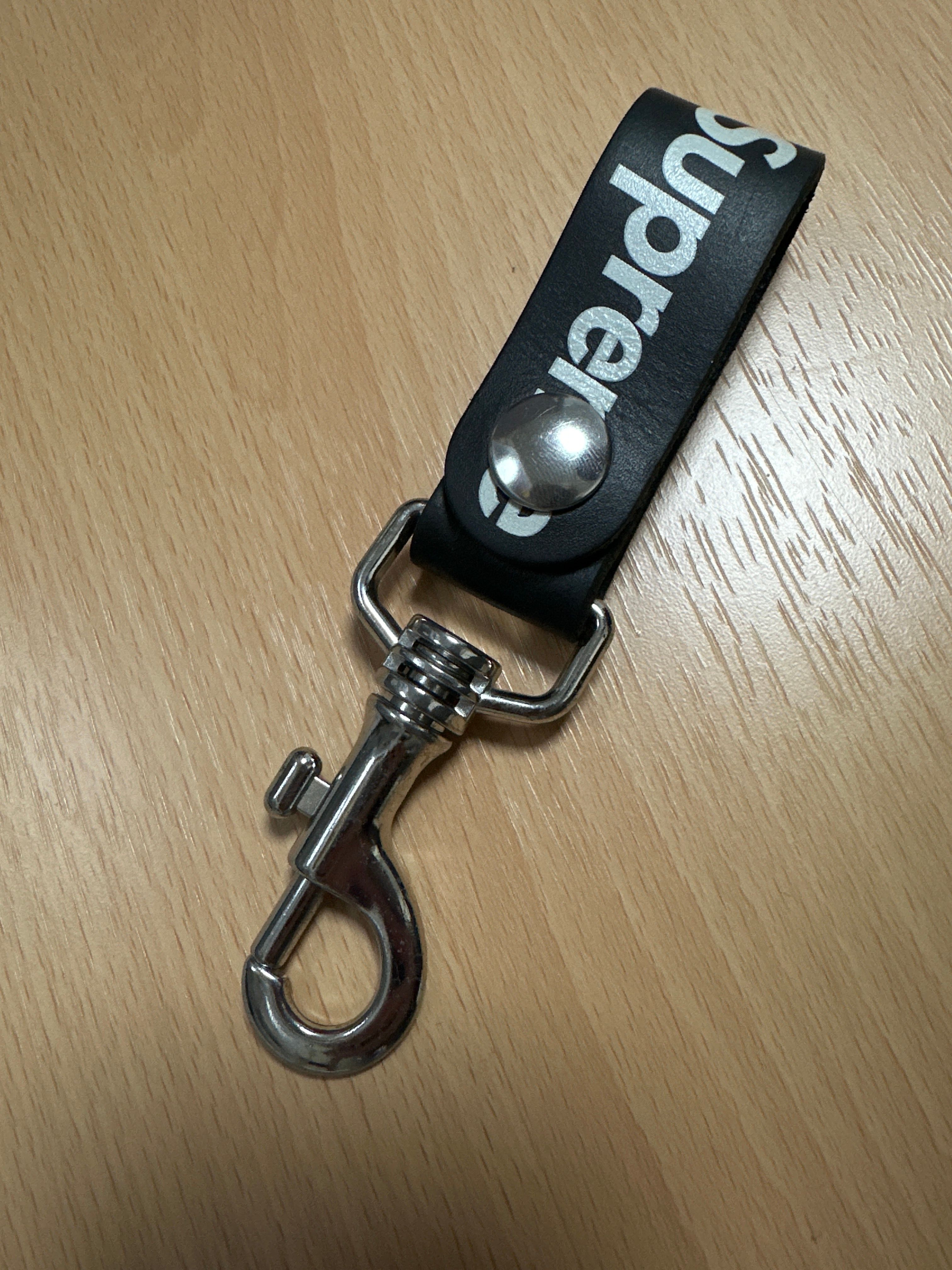 Supreme Leather Key Loop 