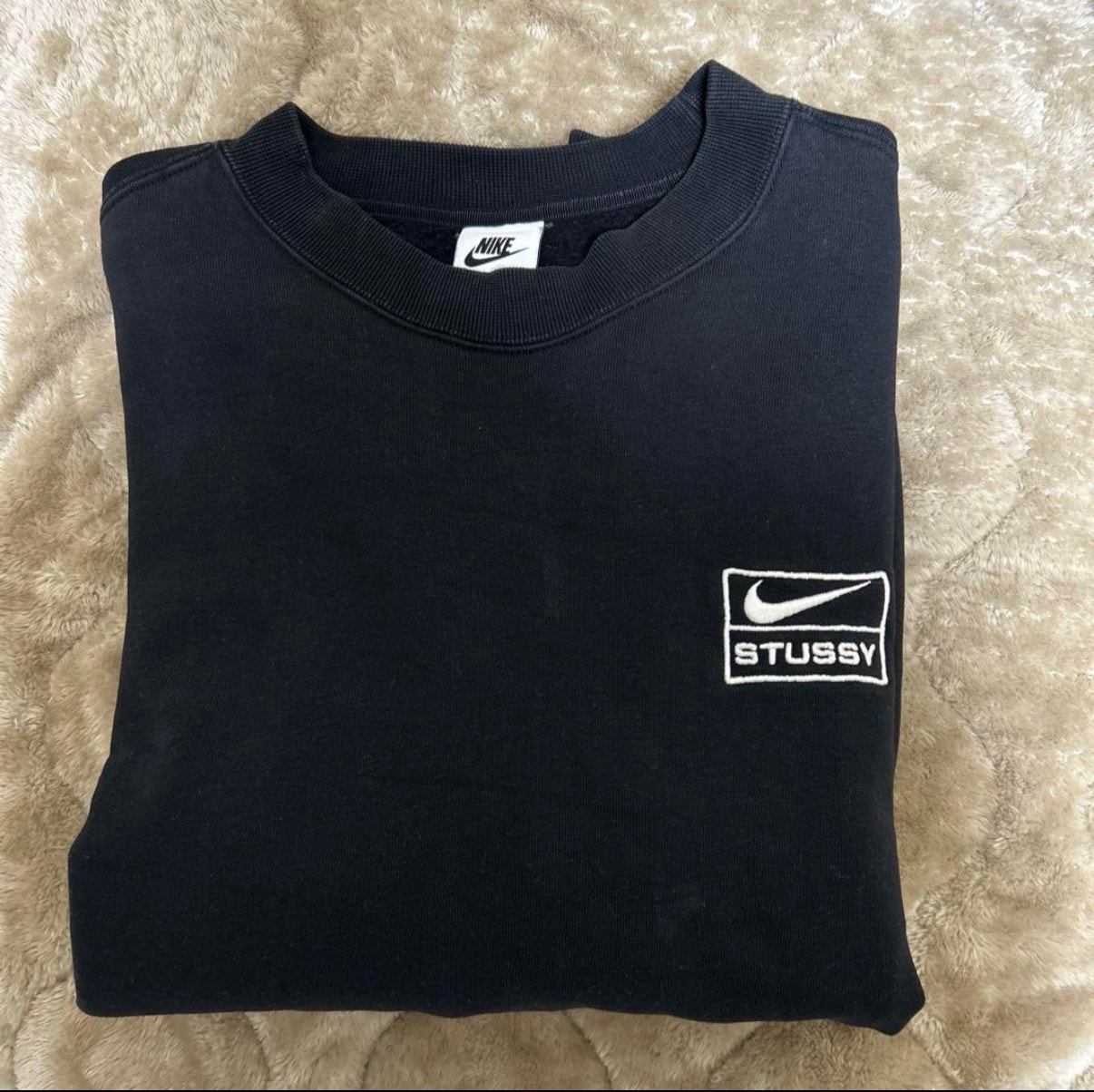 Stussy x Nike Wash Crew (US Size) "Black" DO5310-010