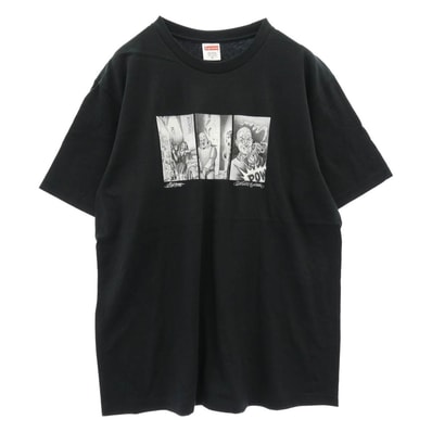 Supreme シュプリーム Tシャツ 24AW Mister Cartoon Pow Tee ミスター カートゥーン パウ 半袖 Tシャツ M チャコール系 M【美品】【中古】