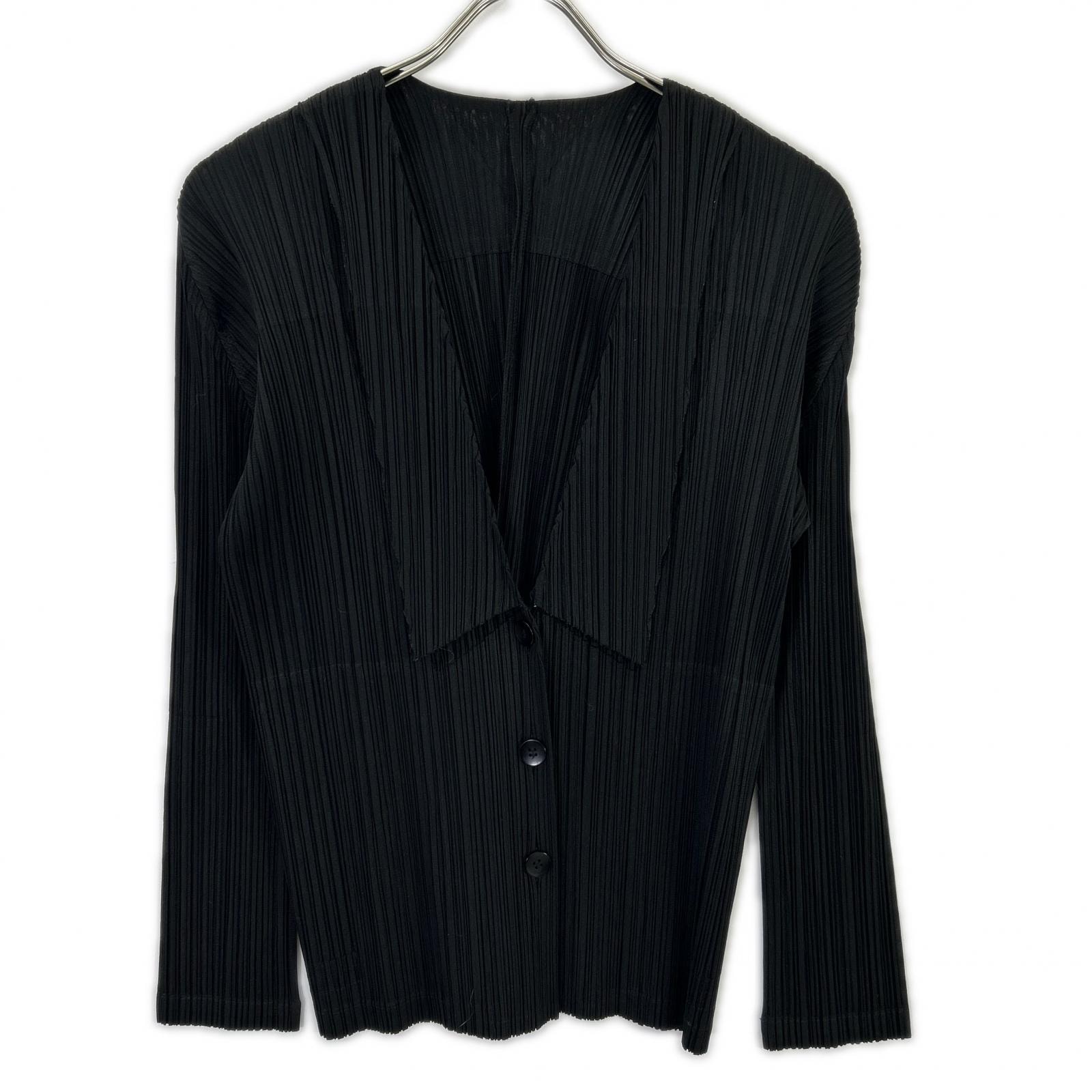 プリーツプリーズ ブラック PP93-JD205 プリーツジャケット 3