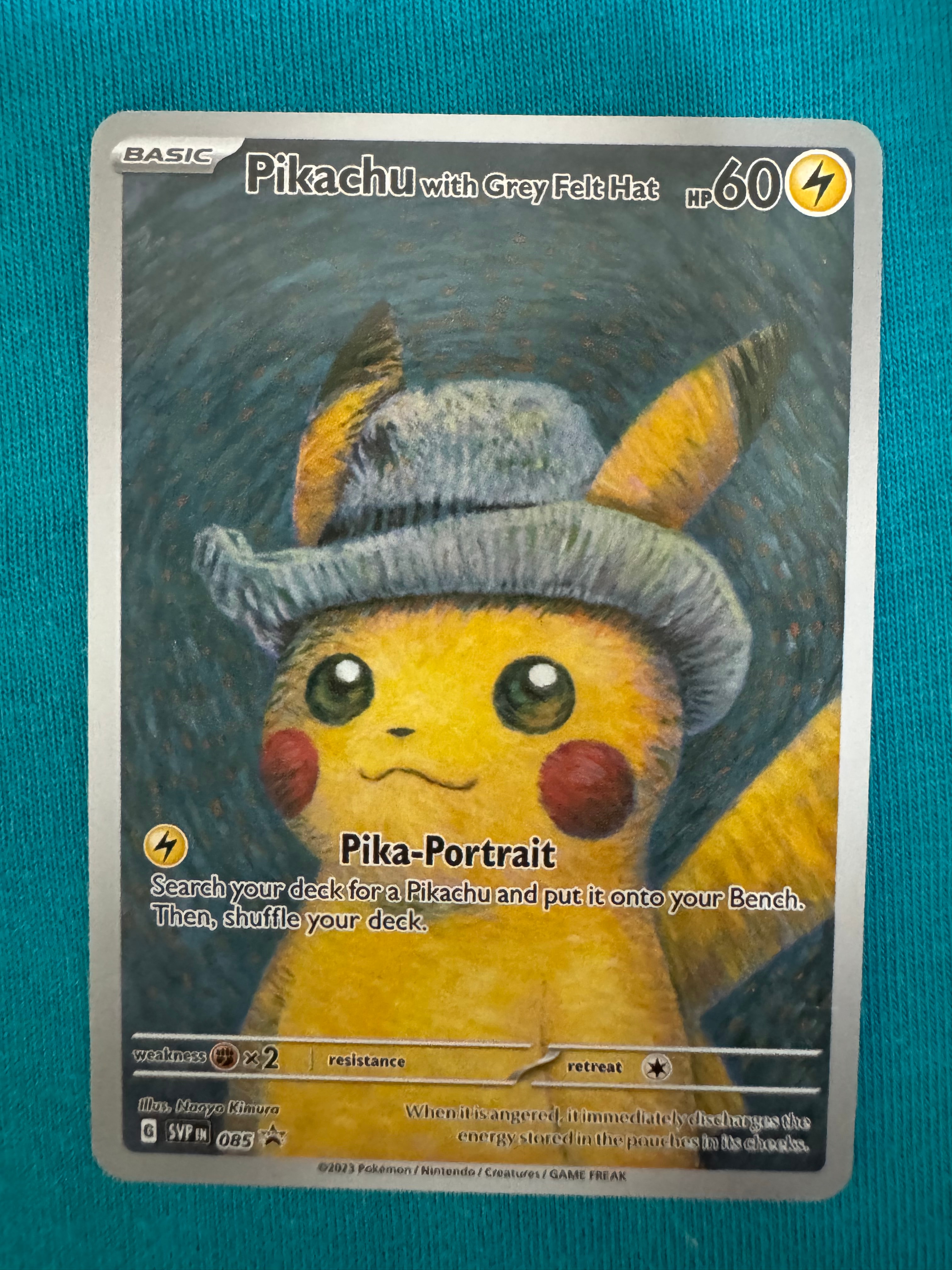ピカチュウ : プロモ [SVP EN 085](「ゴッホ展」 プロモーションカード「SVP EN」) 【英語版】