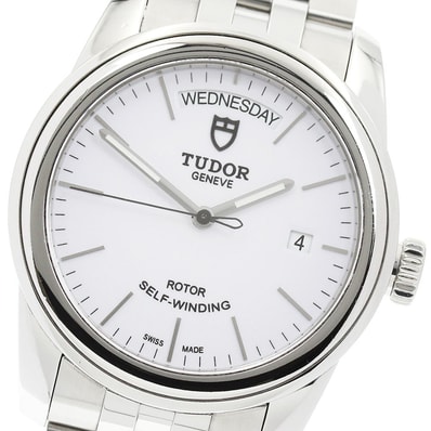 ★保 チュードル グラマー デイトデイ 56000 メンズ 【中古】