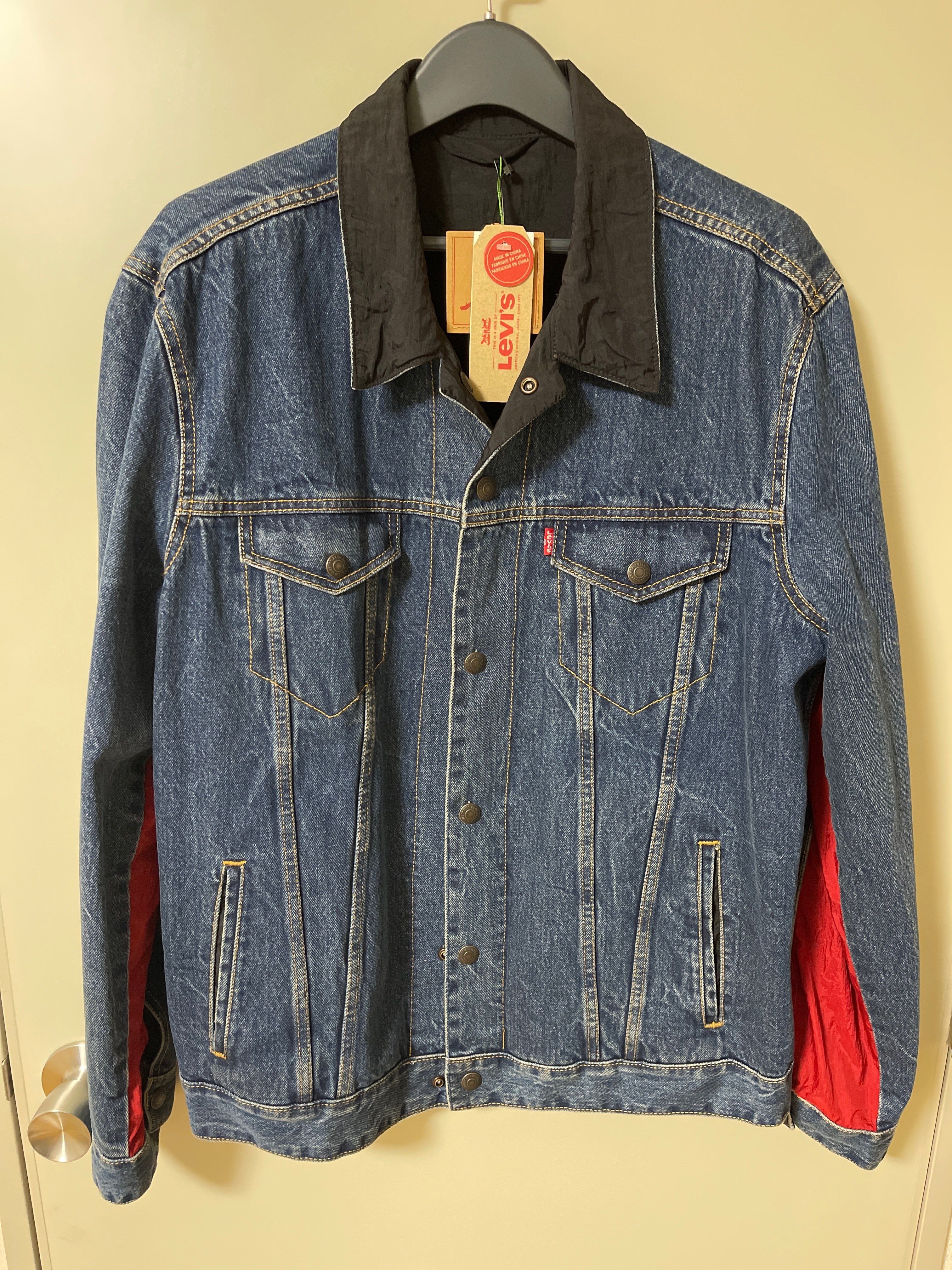 Air Jordan x LEVI'S Reversible Trucker Jacket "Indigo"