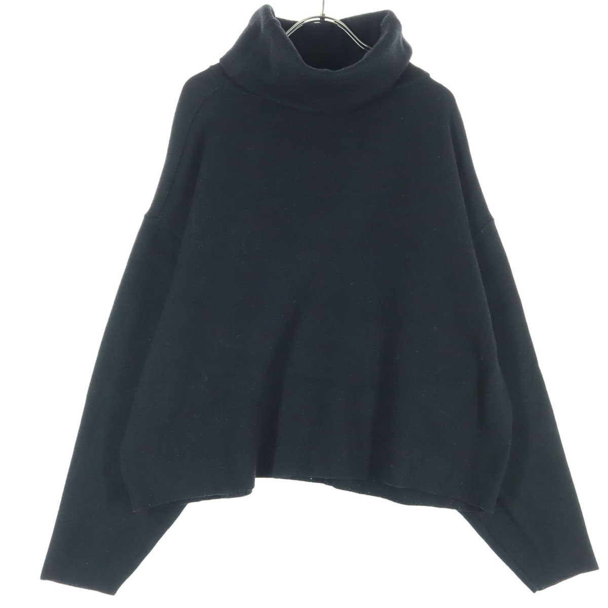 ZARA ザラ 長袖 タートルネック セーター S ブラック