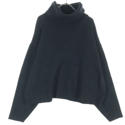 ZARA ザラ 長袖 タートルネック セーター S ブラック