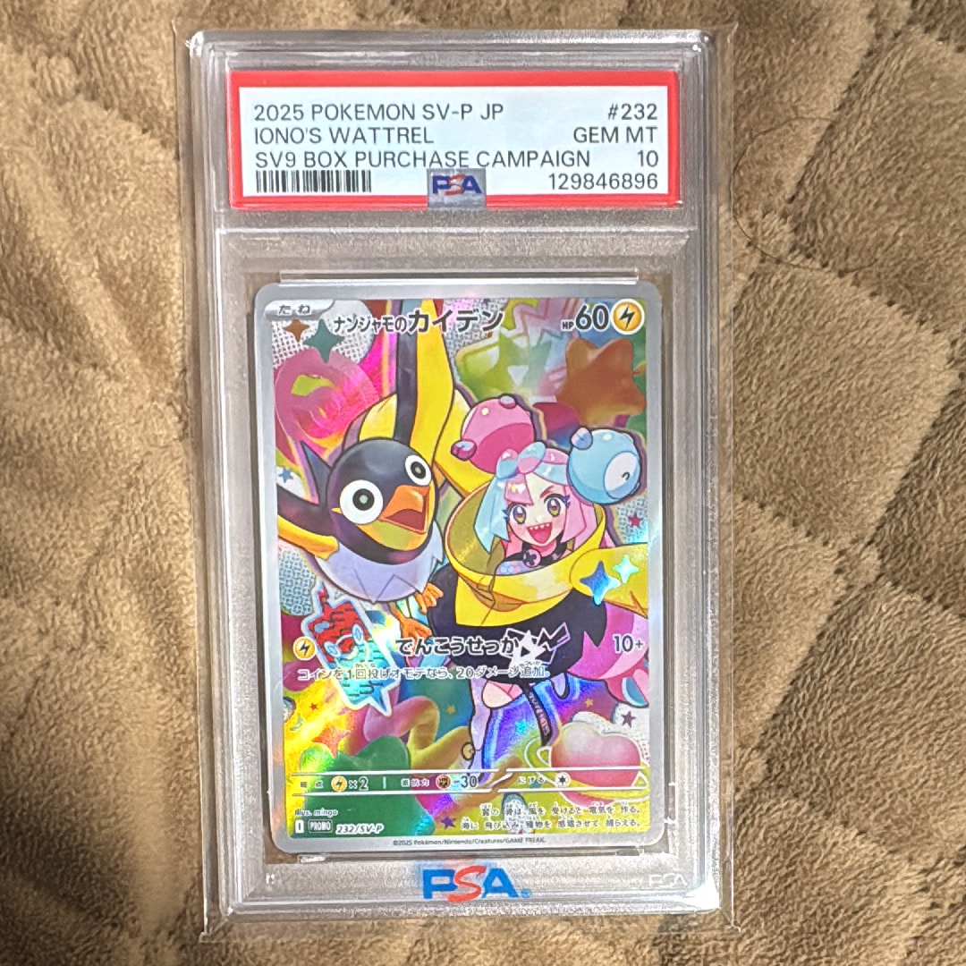 ナンジャモのカイデン P [SV-P 232](プロモーションカード「拡張パック バトルパートナーズ Box購入キャンペーン」)