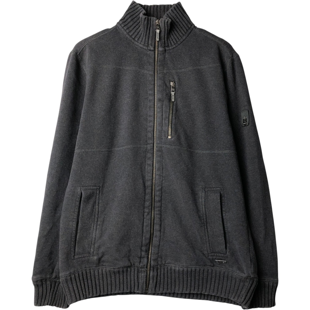 古着 90~00年代 カルバンクライン Calvin klein フルジップスウェットシャツ トレーナー メンズL相当 ヴィンテージ/eaa631039