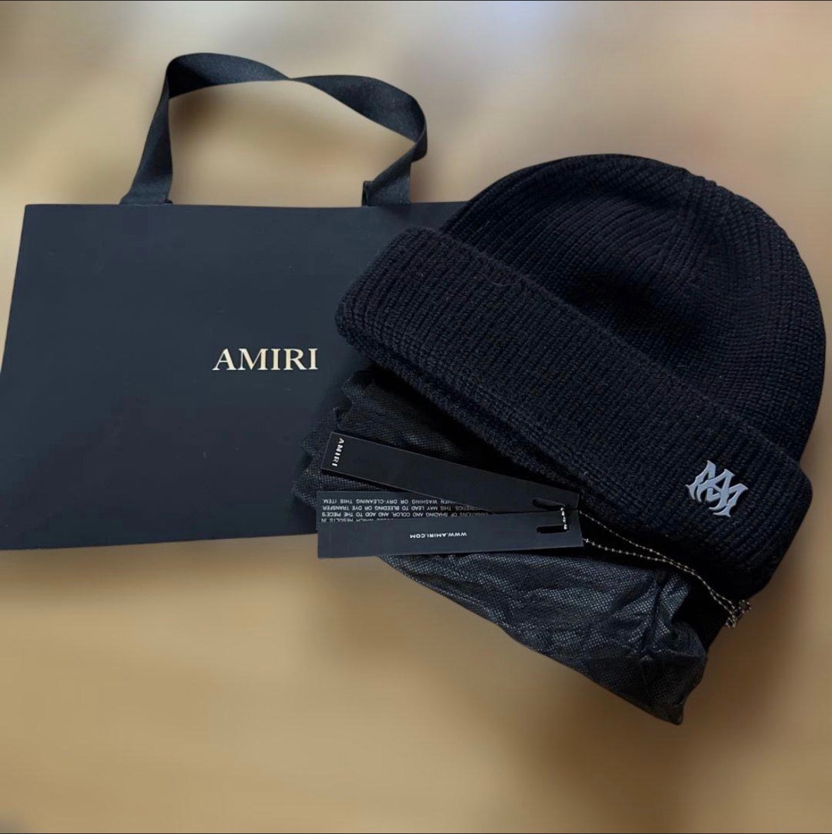 美品 AMIRI beanie